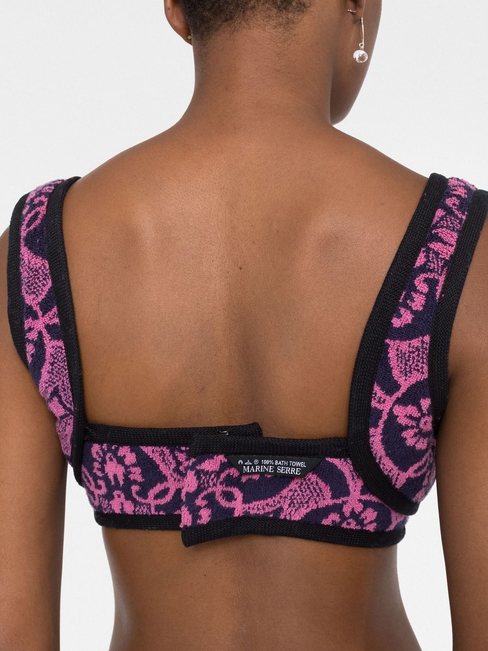 Oriental Towels cropped top - 3