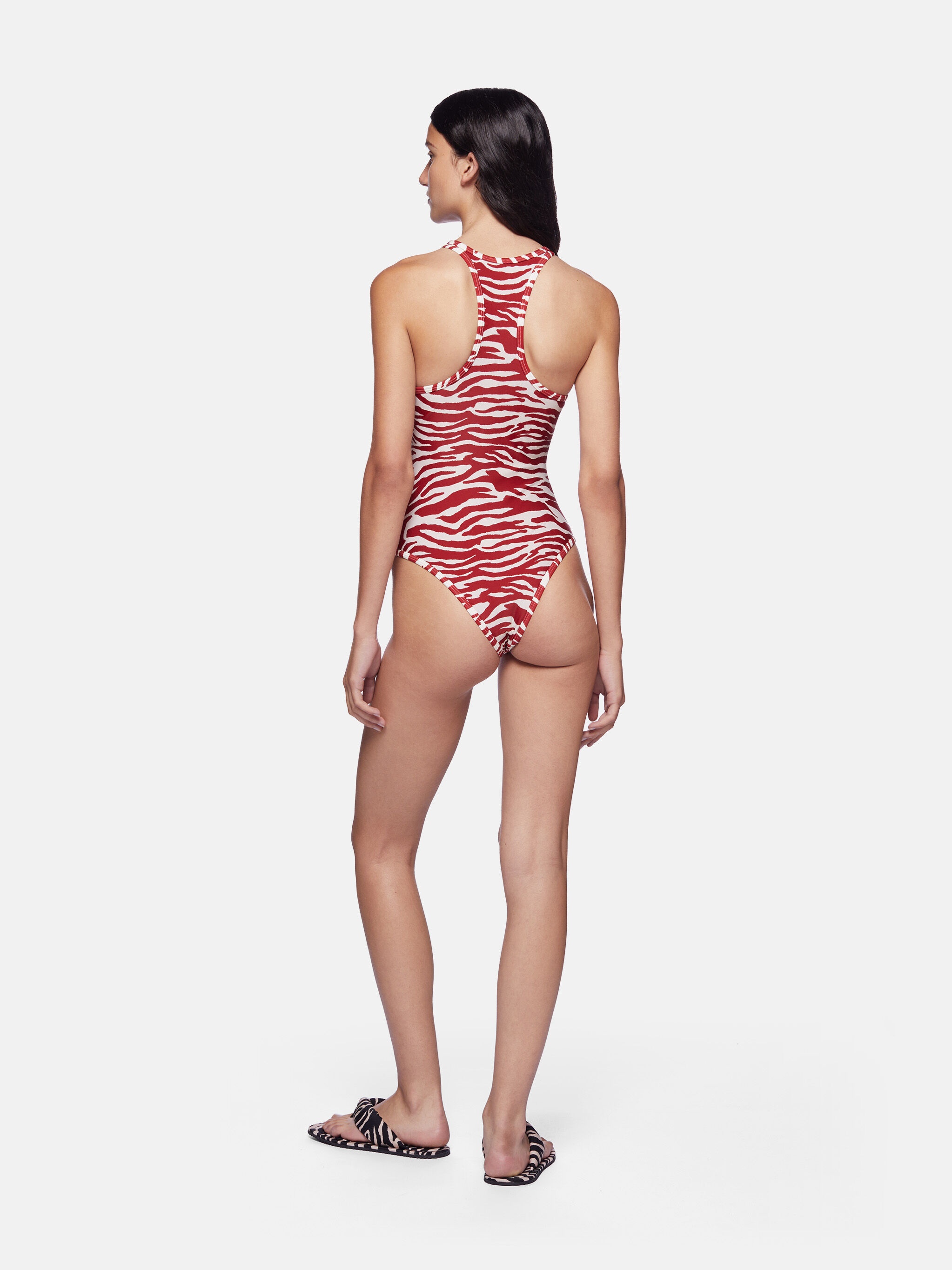 RED AND MILK ONE PIECE - 4