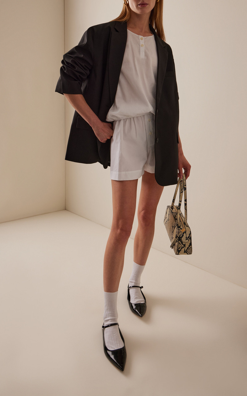 LESET Yoko Cotton Top white outlook