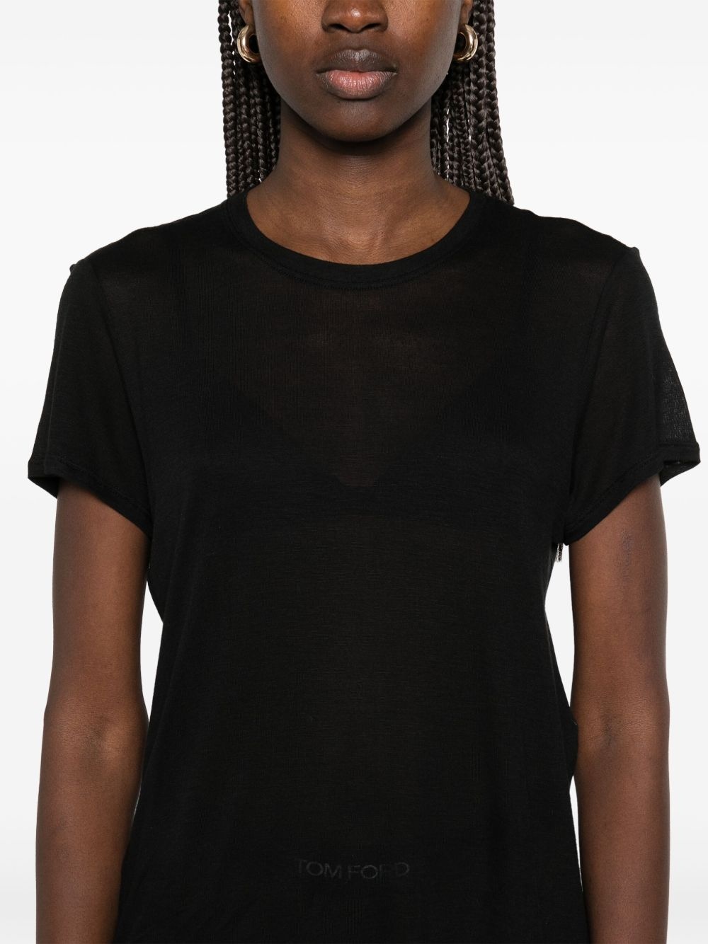 logo-plaque T-shirt - 5