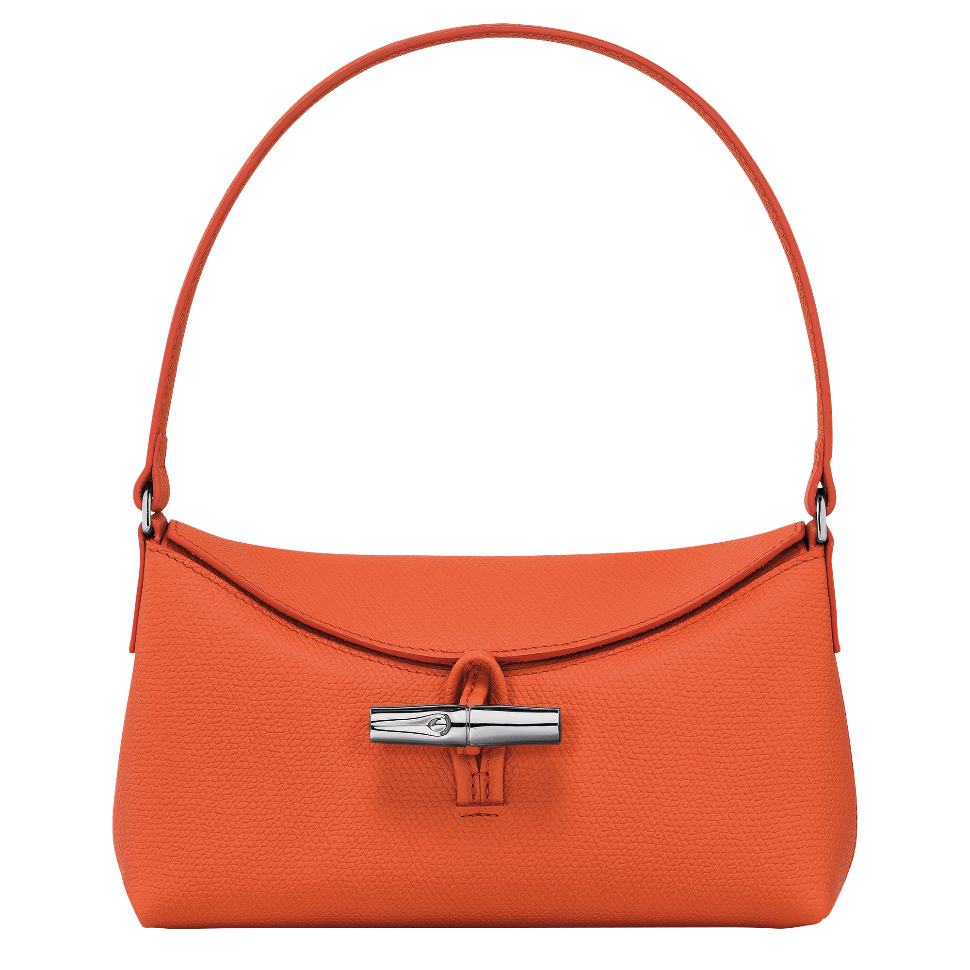 Roseau S Hobo bag Orange - Leather - 1