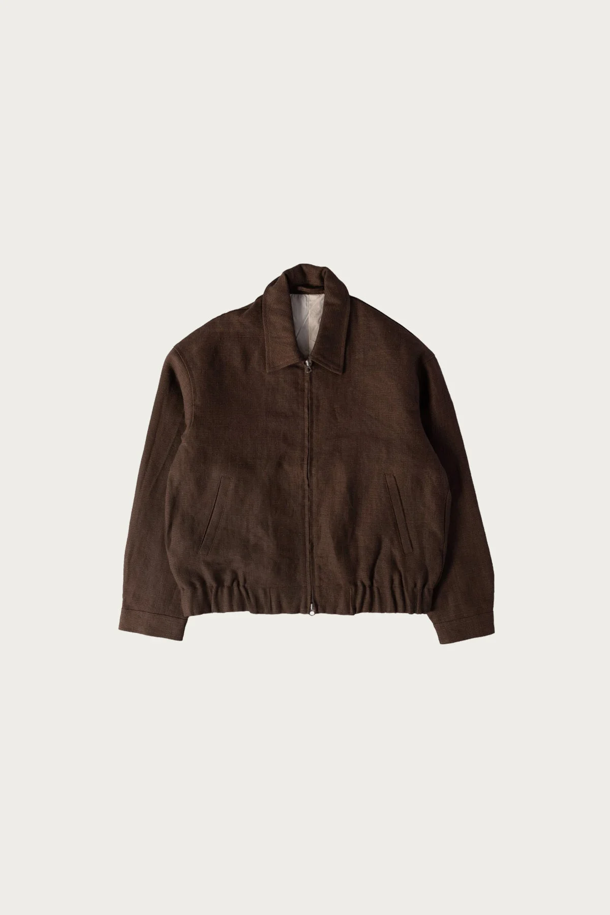 Machine Jacket - Brown Belgian Linen - 1