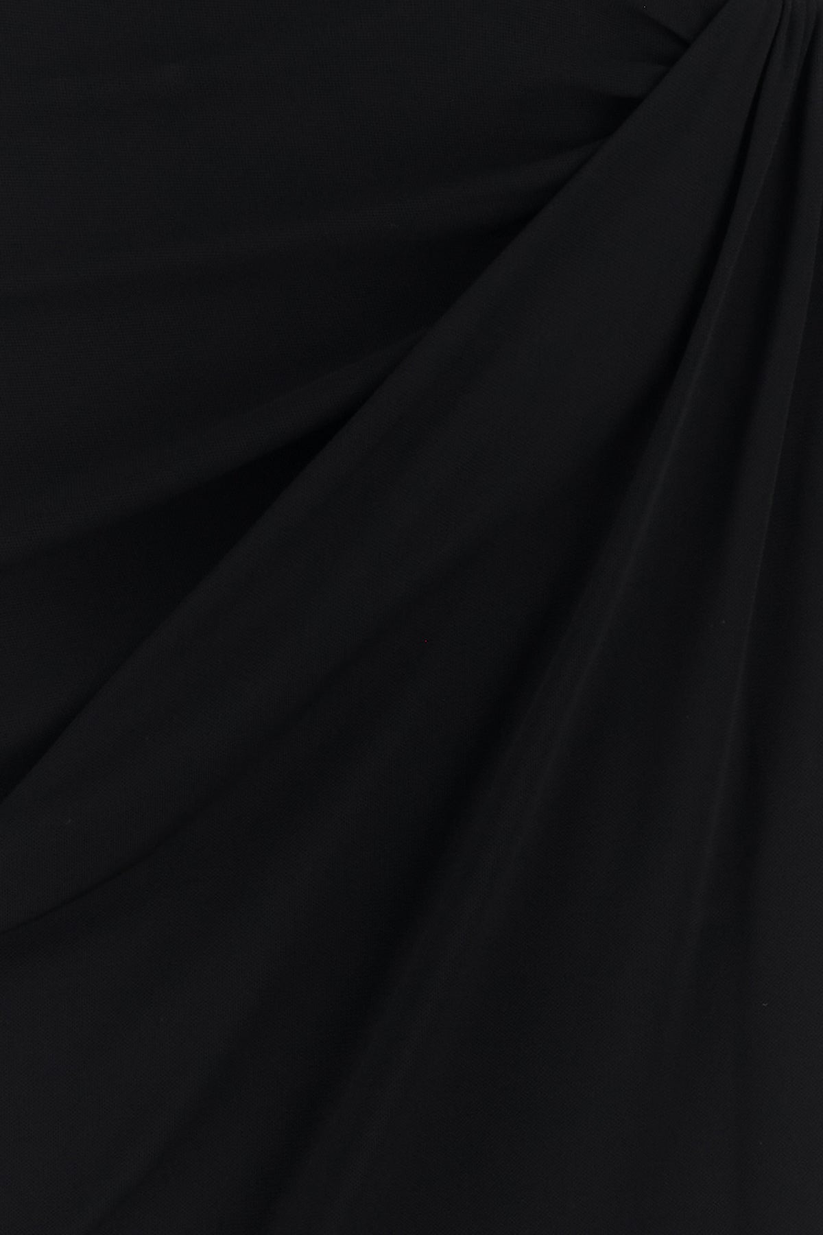 Black stretch viscose skirt - 3