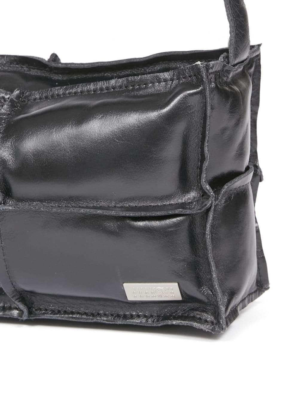 mini Numeric leather crossbody bag - 7