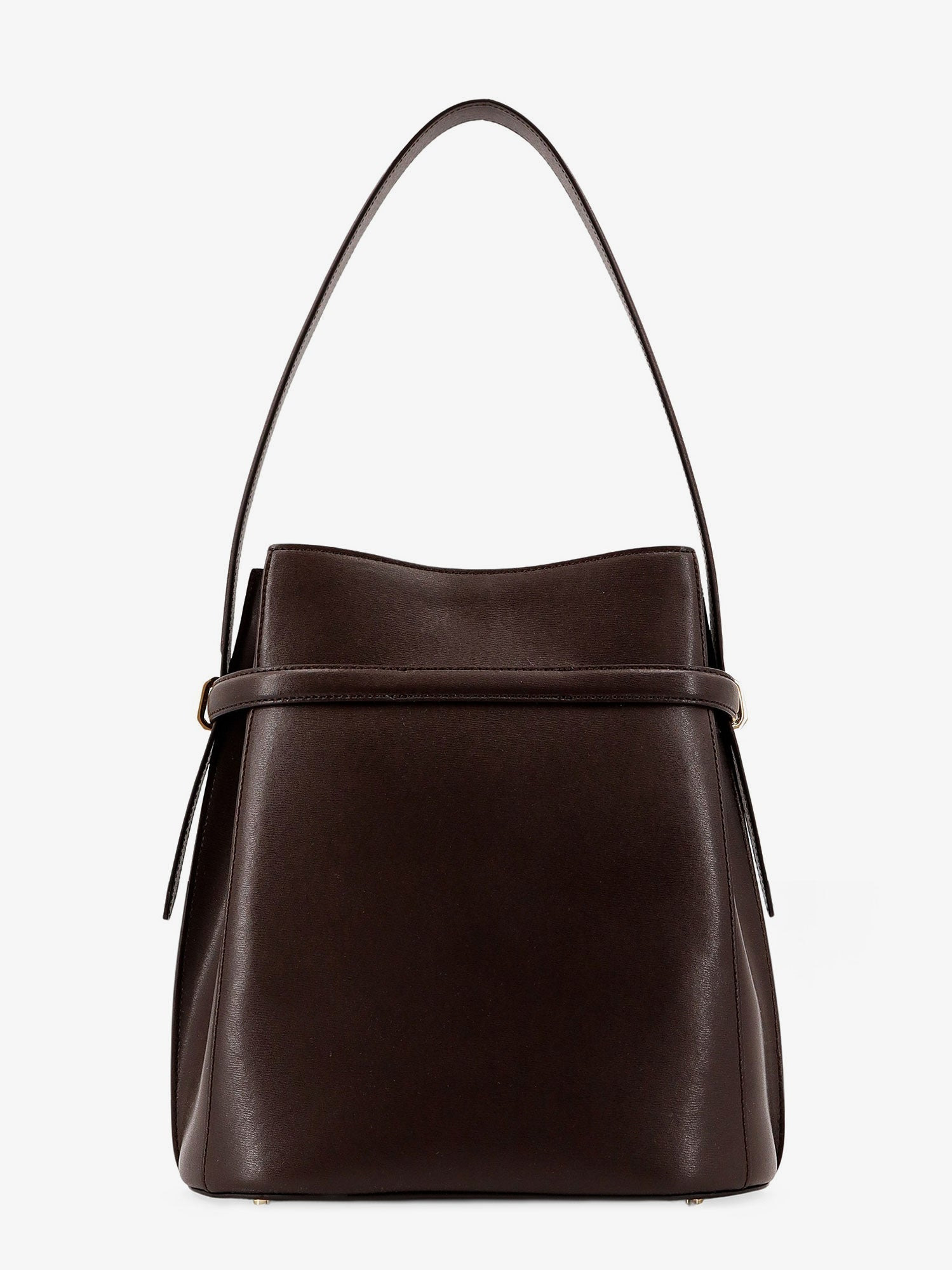 Toteme Leather Bucket Bag With Frontal Strap - 2