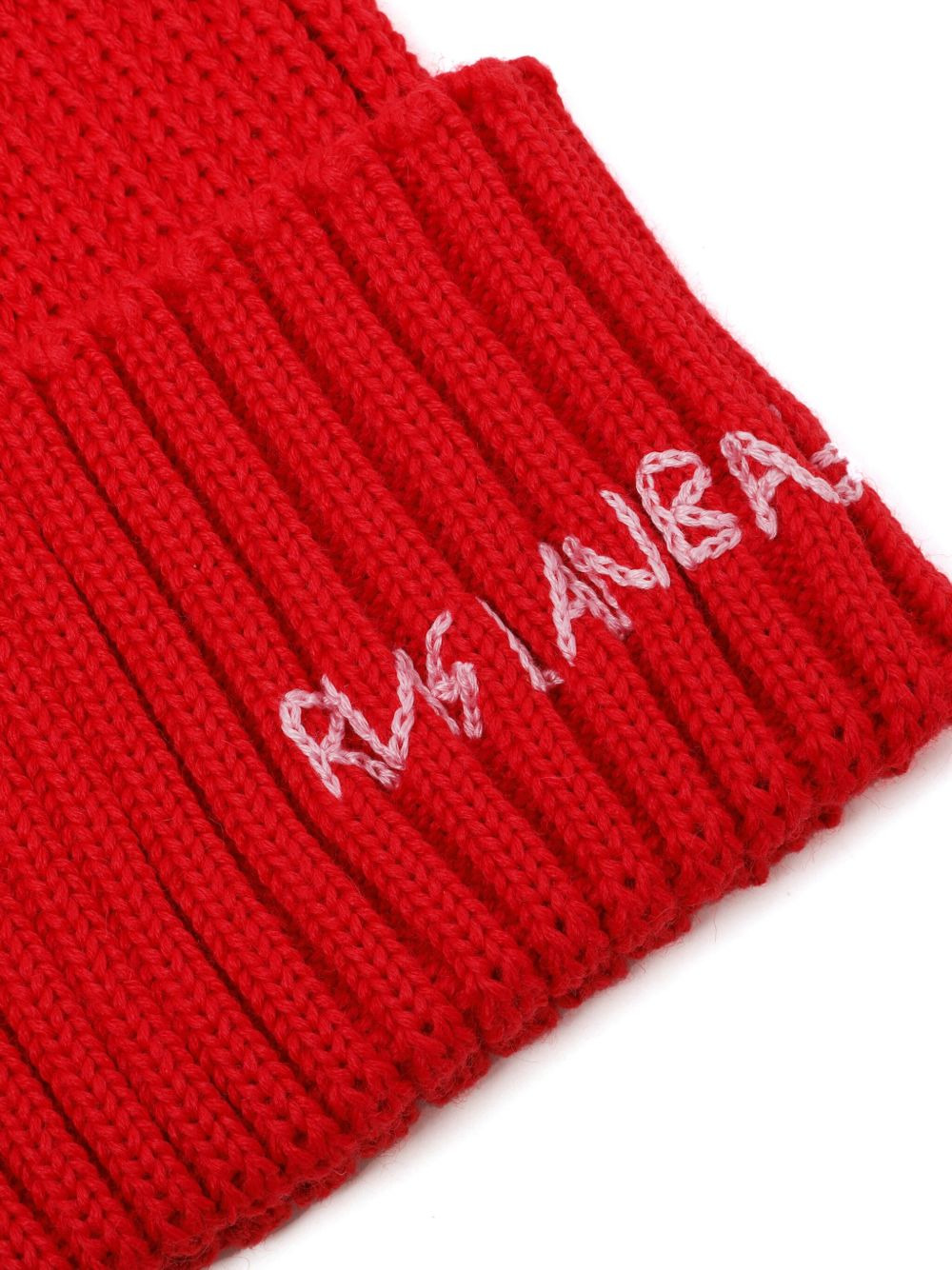 logo-embroidered beanie - 3