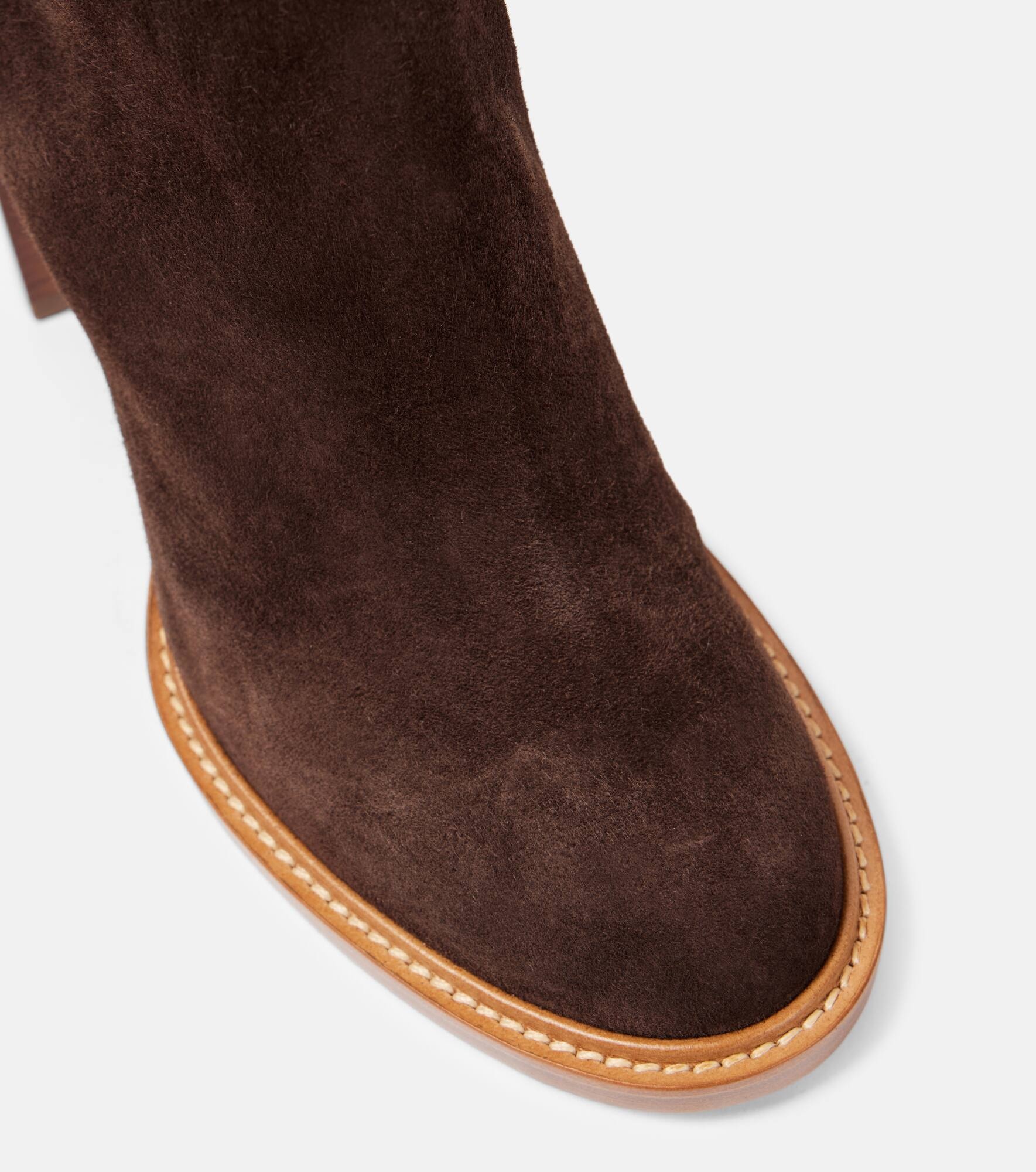 Bocca suede knee-high boots - 5