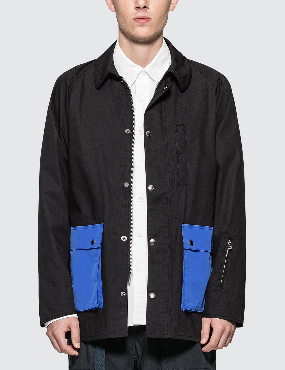 Color Pocket Field Blouson - 1