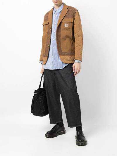 Junya Watanabe MAN Jaqueta x Carhartt matelassê outlook