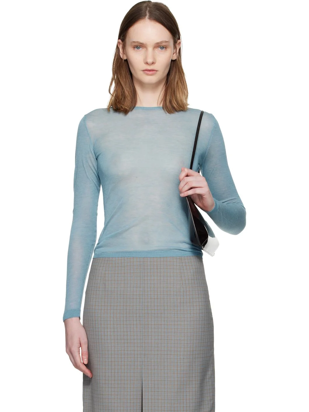Blue Round Losa Sweater - 1