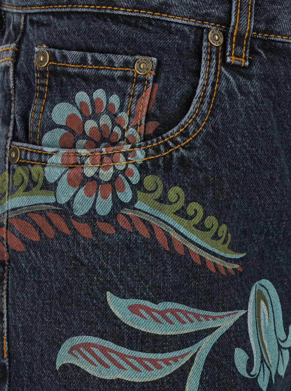 Etro Women Printed Denim - 3