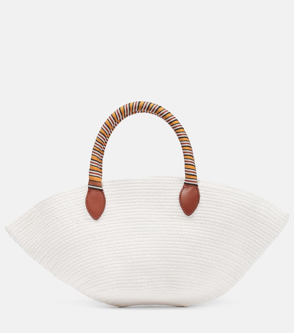 Mini Panier woven tote - 1