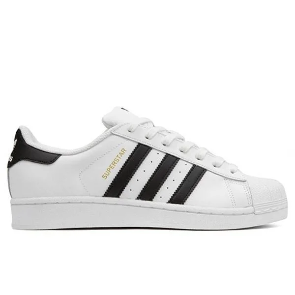 ADIDAS ORIGINALS 여성 SUPERSTAR - 화이트 / 브라운 - 1