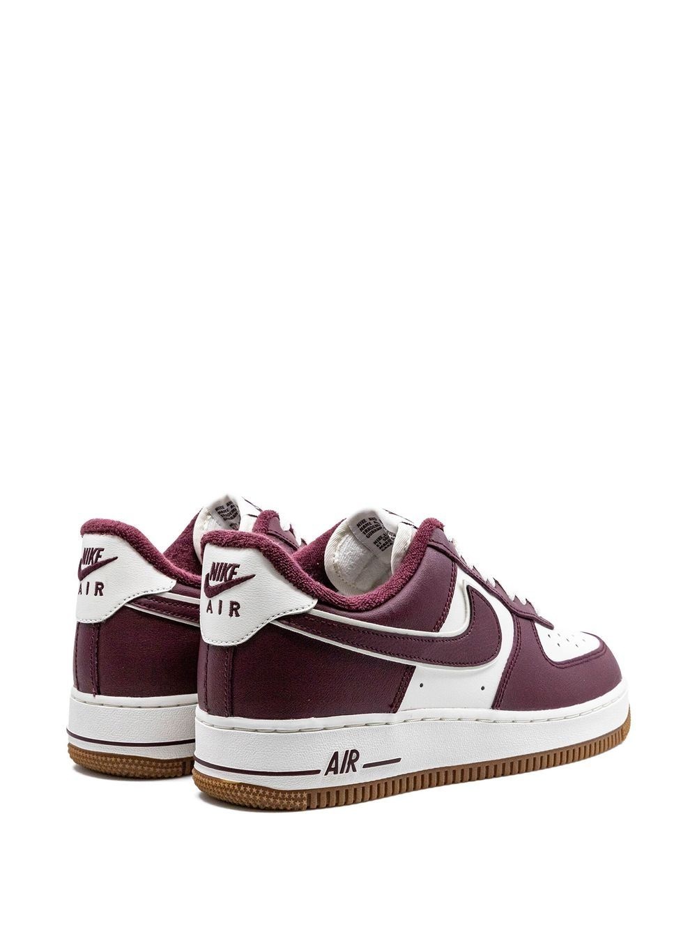 Air Force 1 Low "College Pack - Night Maroon" sneakers - 3