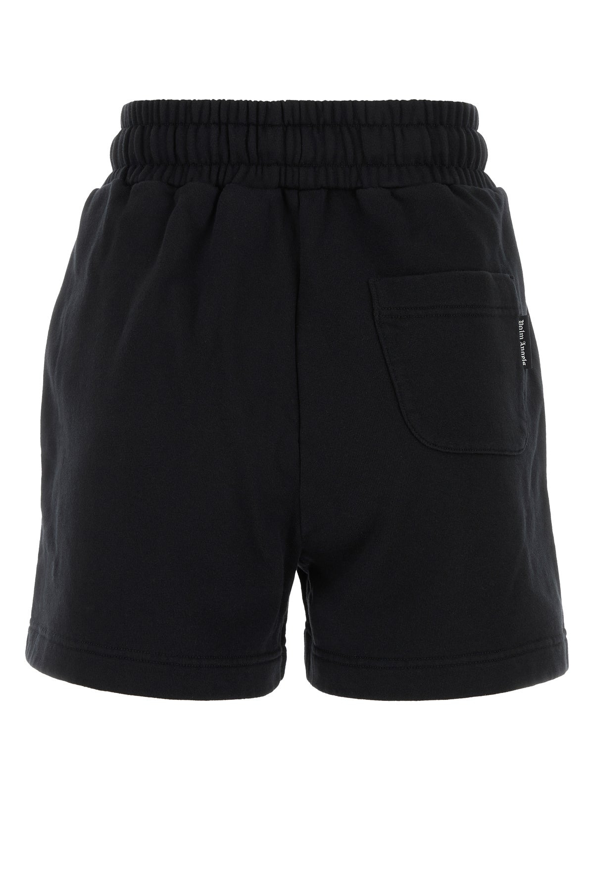 Black cotton shorts - 2