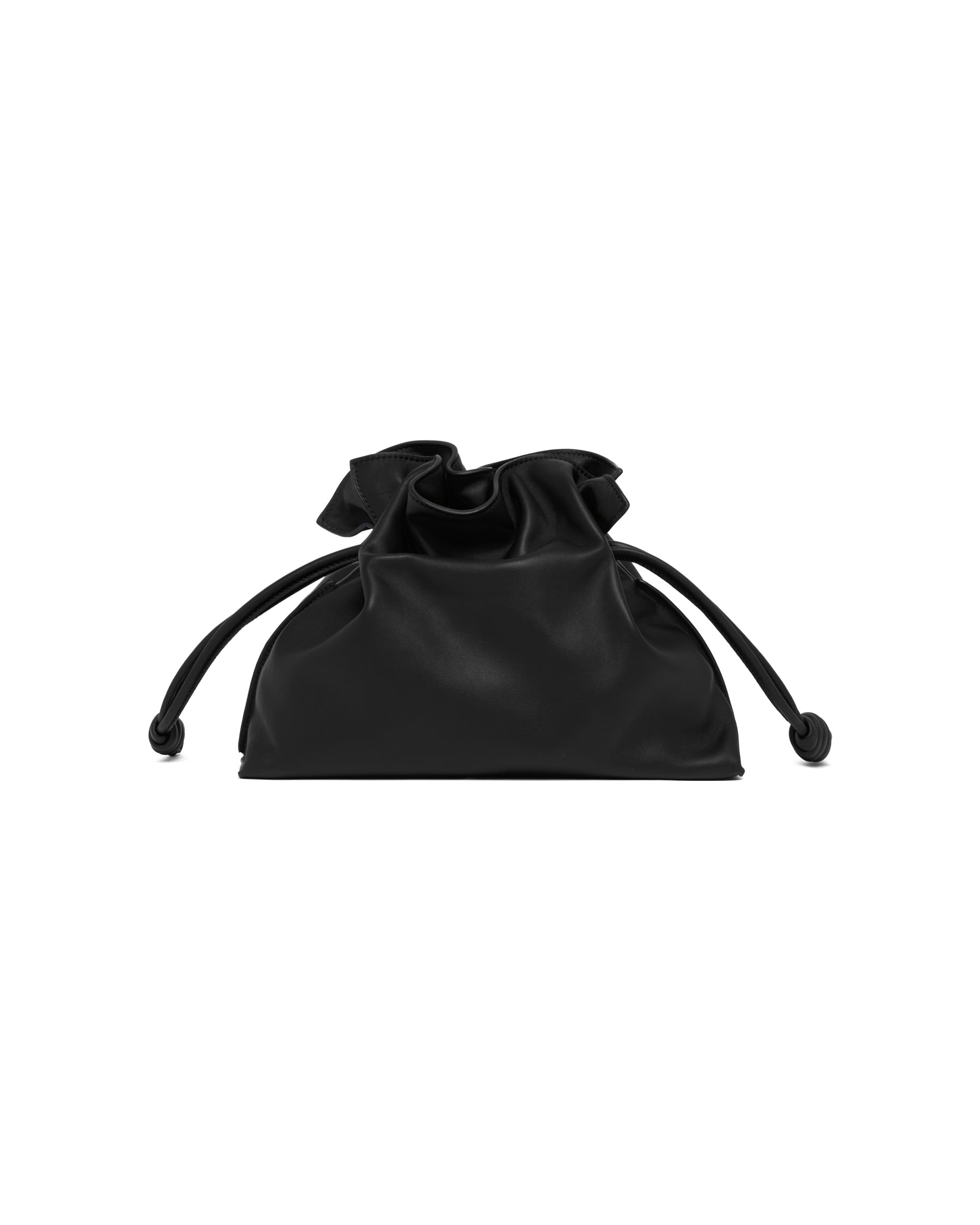 Black Medium Flamenco Clutch Bag - 7