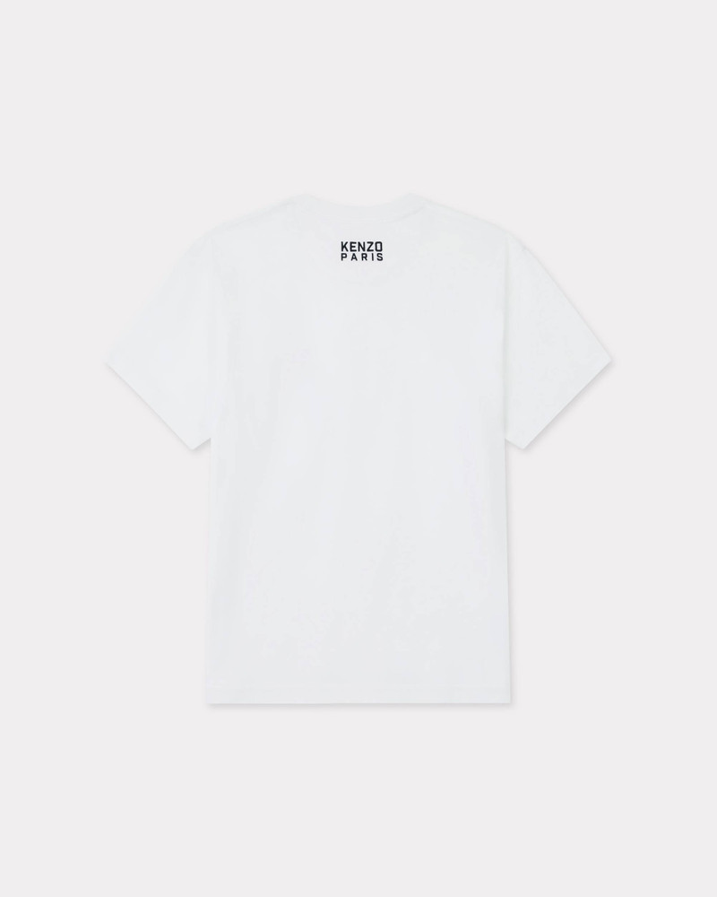 KENZO 'KENZO Happy Tiger' embroidered T-shirt in cotton outlook