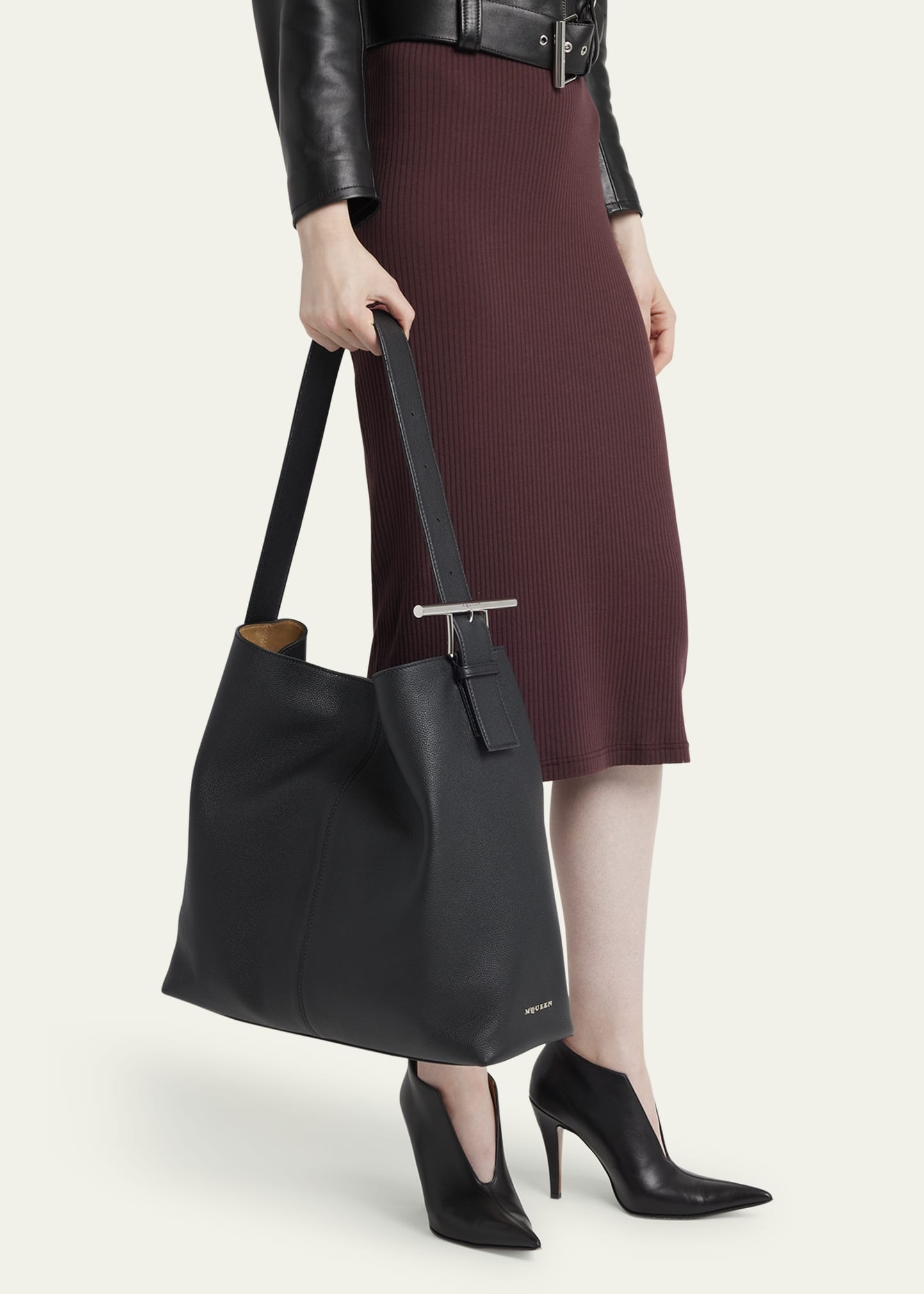 T-Bar Sling Shoulder Bag - 2