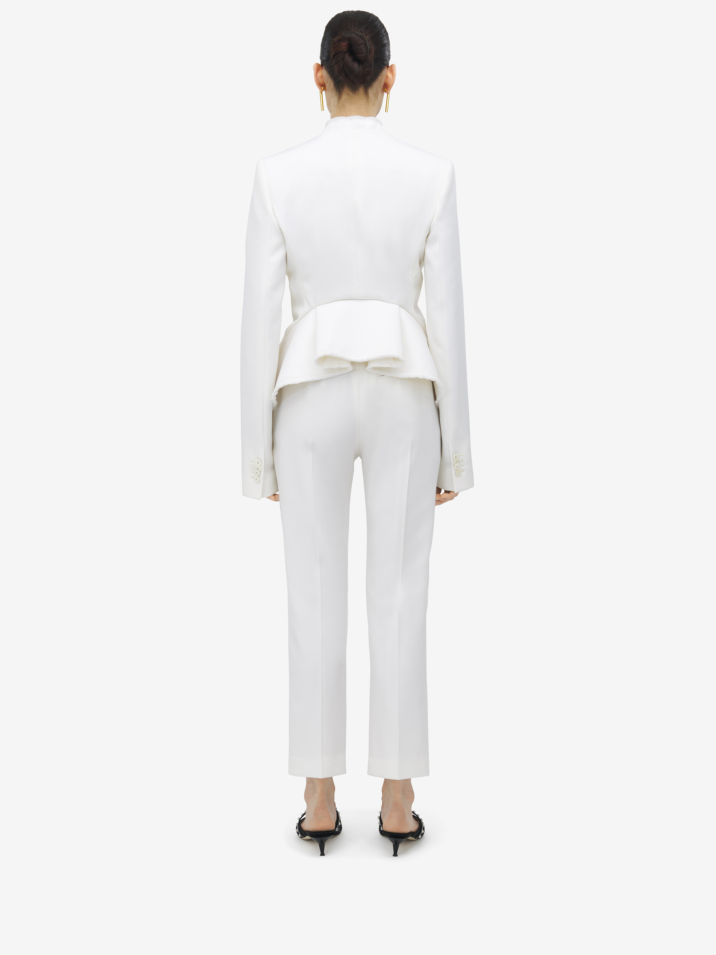 Raw Edge Tailored Jacket - 5