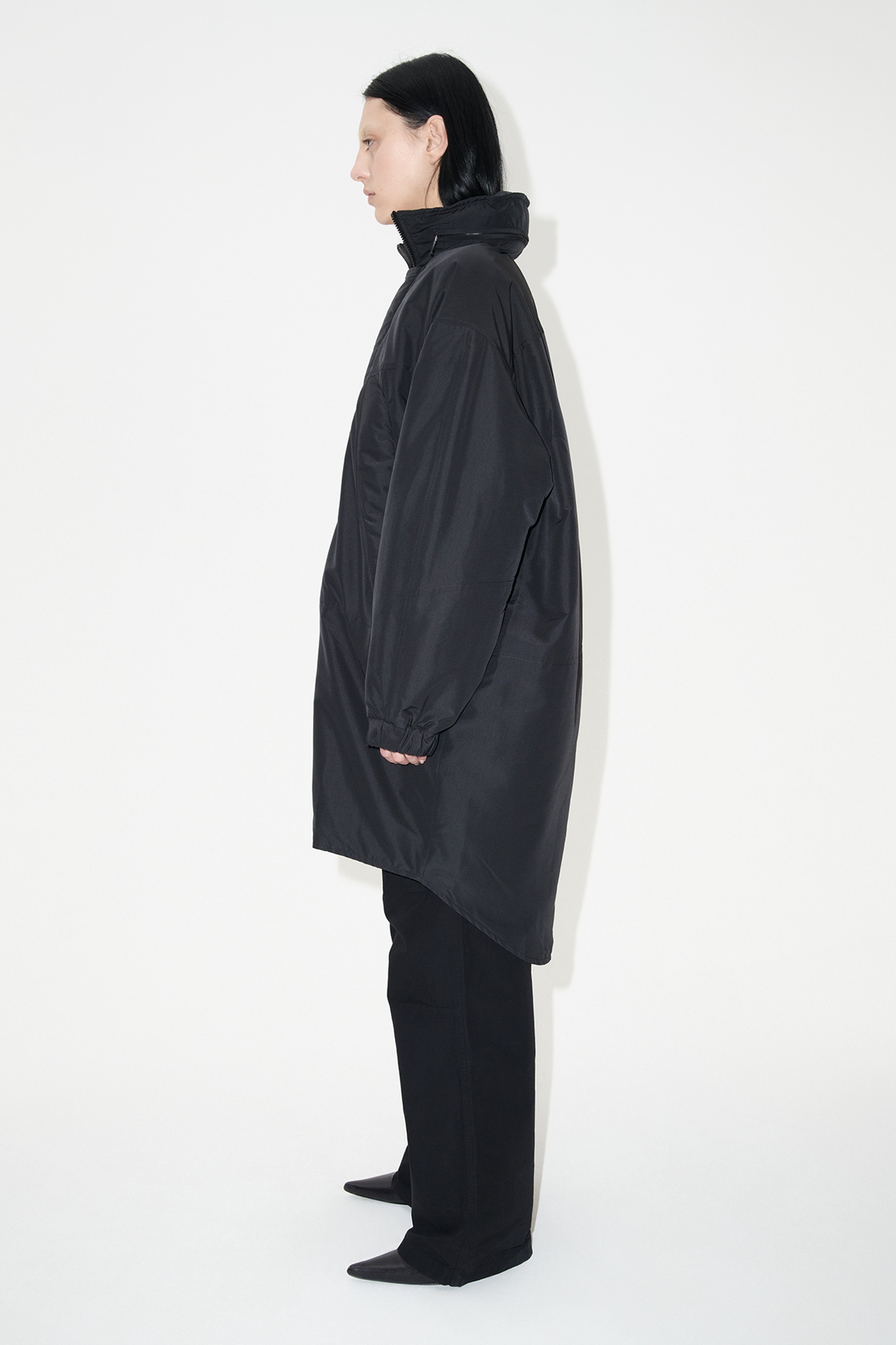 Asena Parka Black Recycled Poly - 5