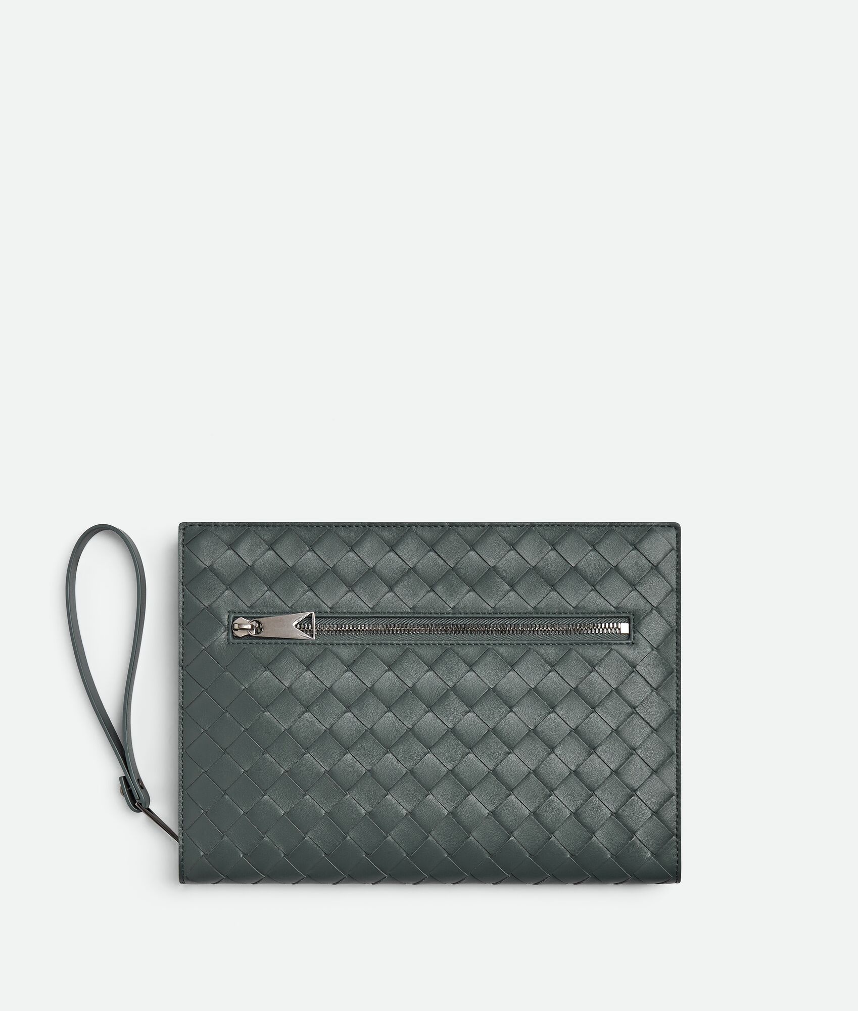 Small Intrecciato Document Case With Wristlet - 1