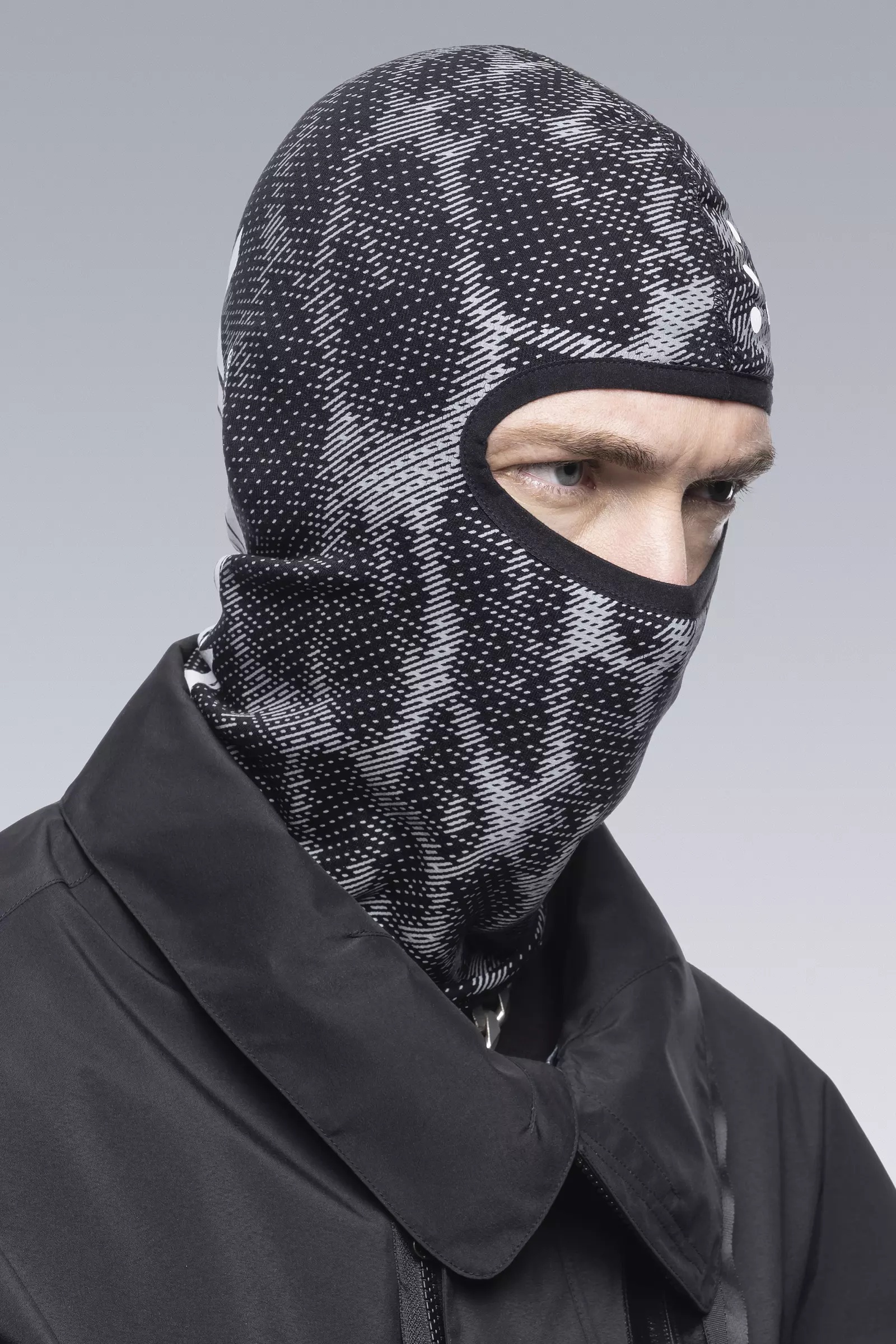 BK3-PS Retroreflective Balaclava Black