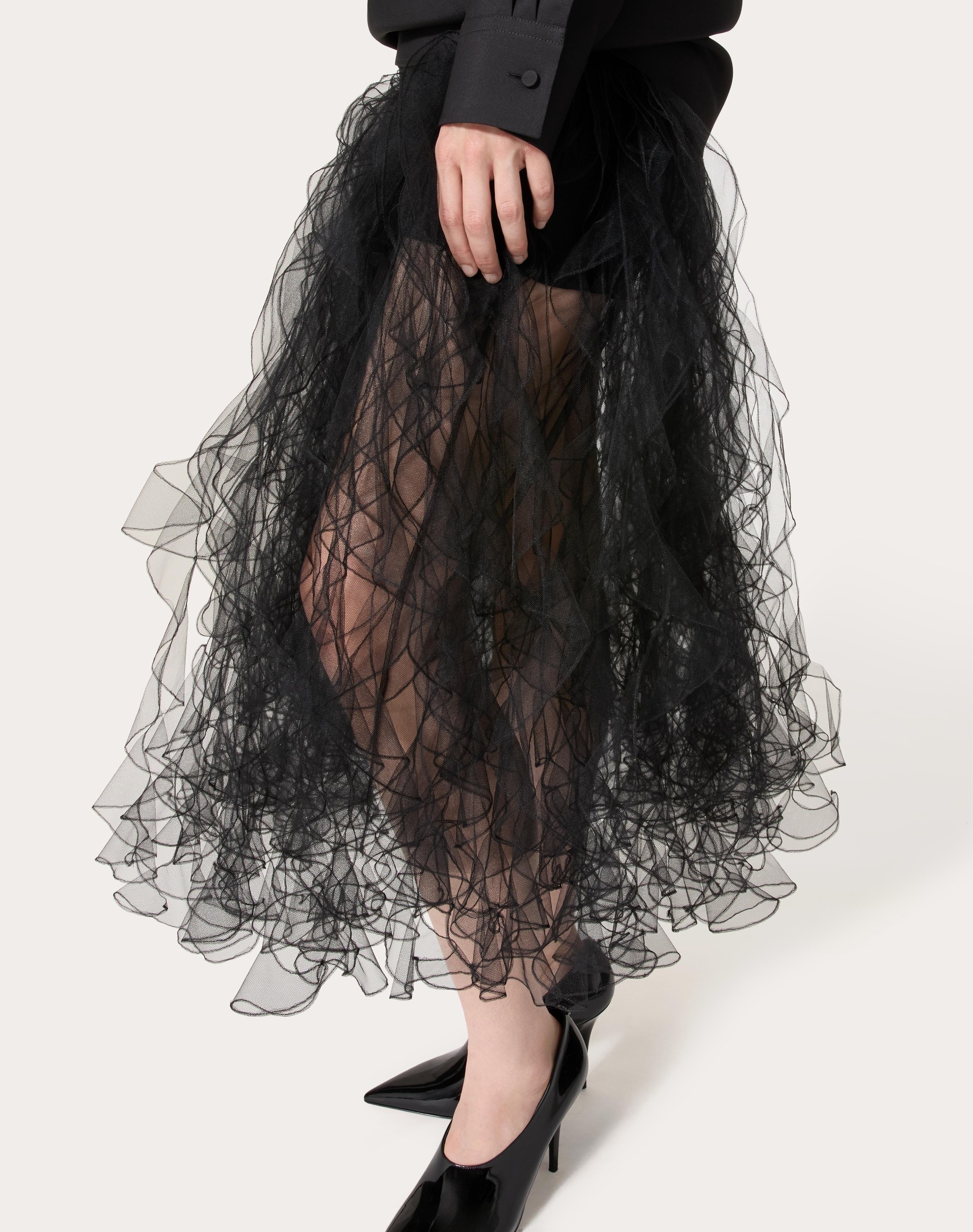 TULLE ILLUSIONE SKIRT - 5
