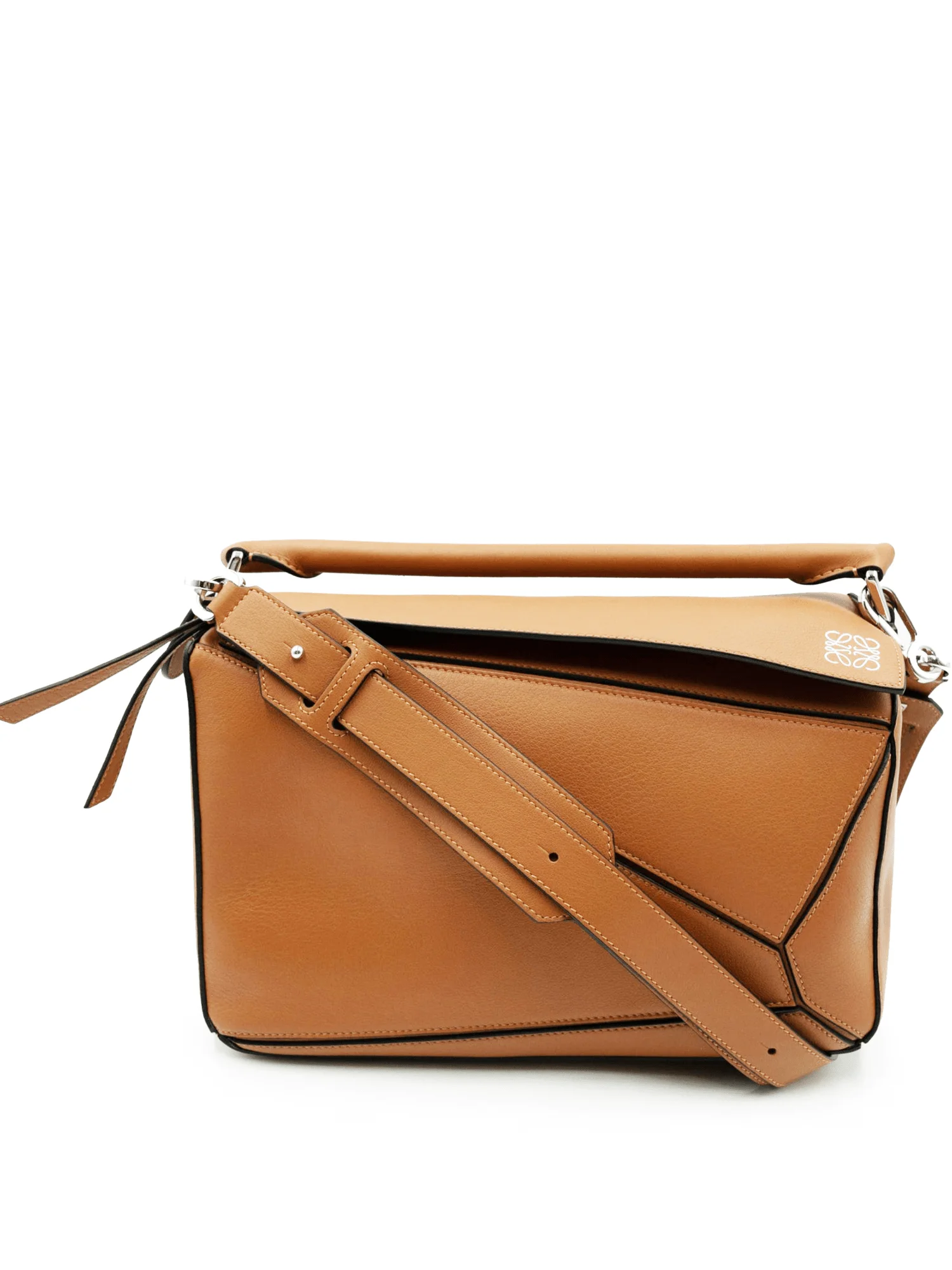 Large Puzzle Bag in Tan - 1