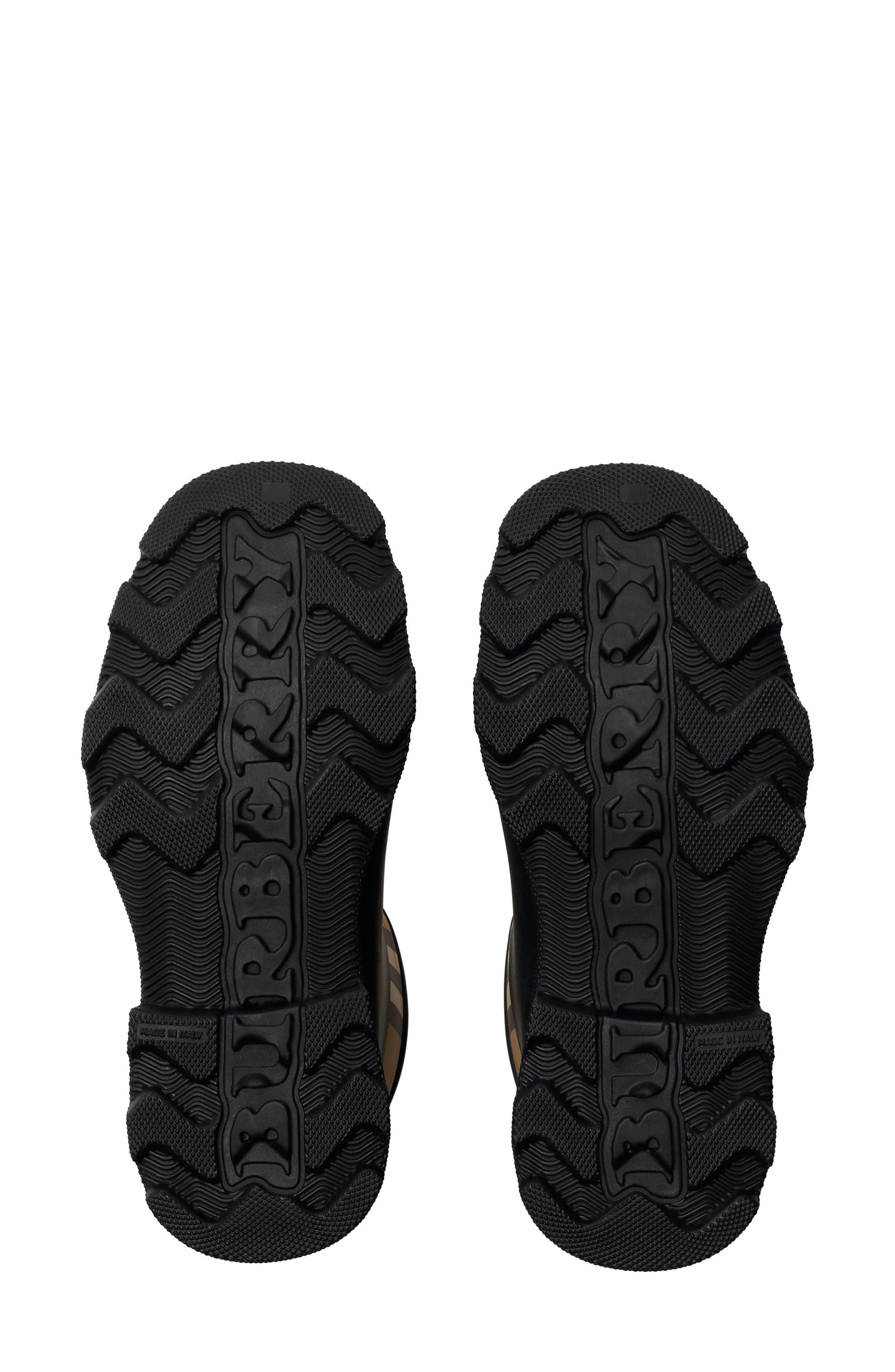 burberry Marsh Stamp Short Rain Boot in Black at Nordstrom - 3