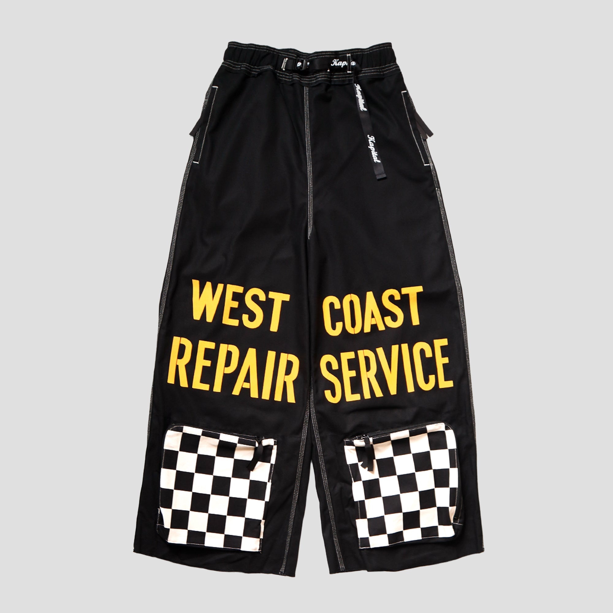 CANVAS WEAST COAST REPAIR-MAN PANTS (CHECKER) - 1