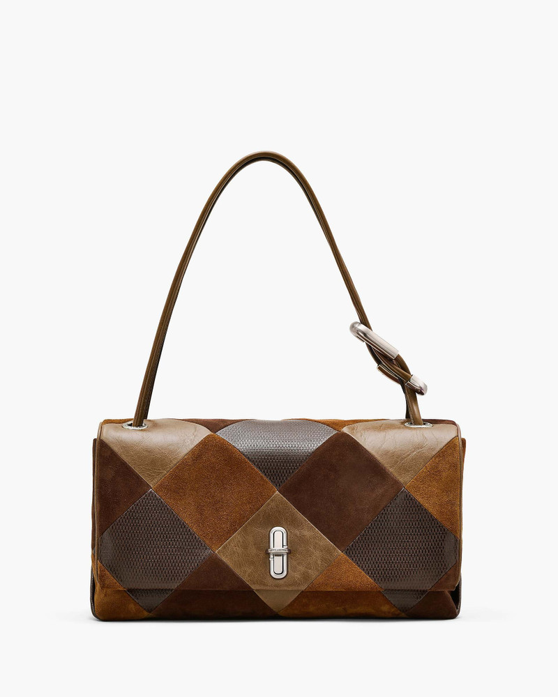THE SUEDE PATCHWORK LARGE DUAL BAG 1