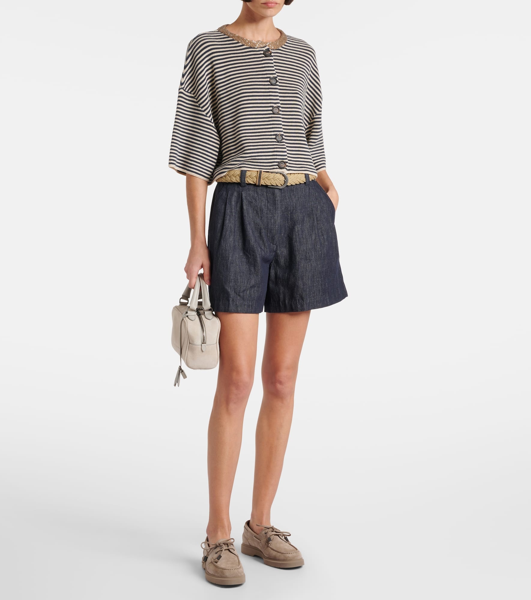 Denim Bermuda shorts - 2