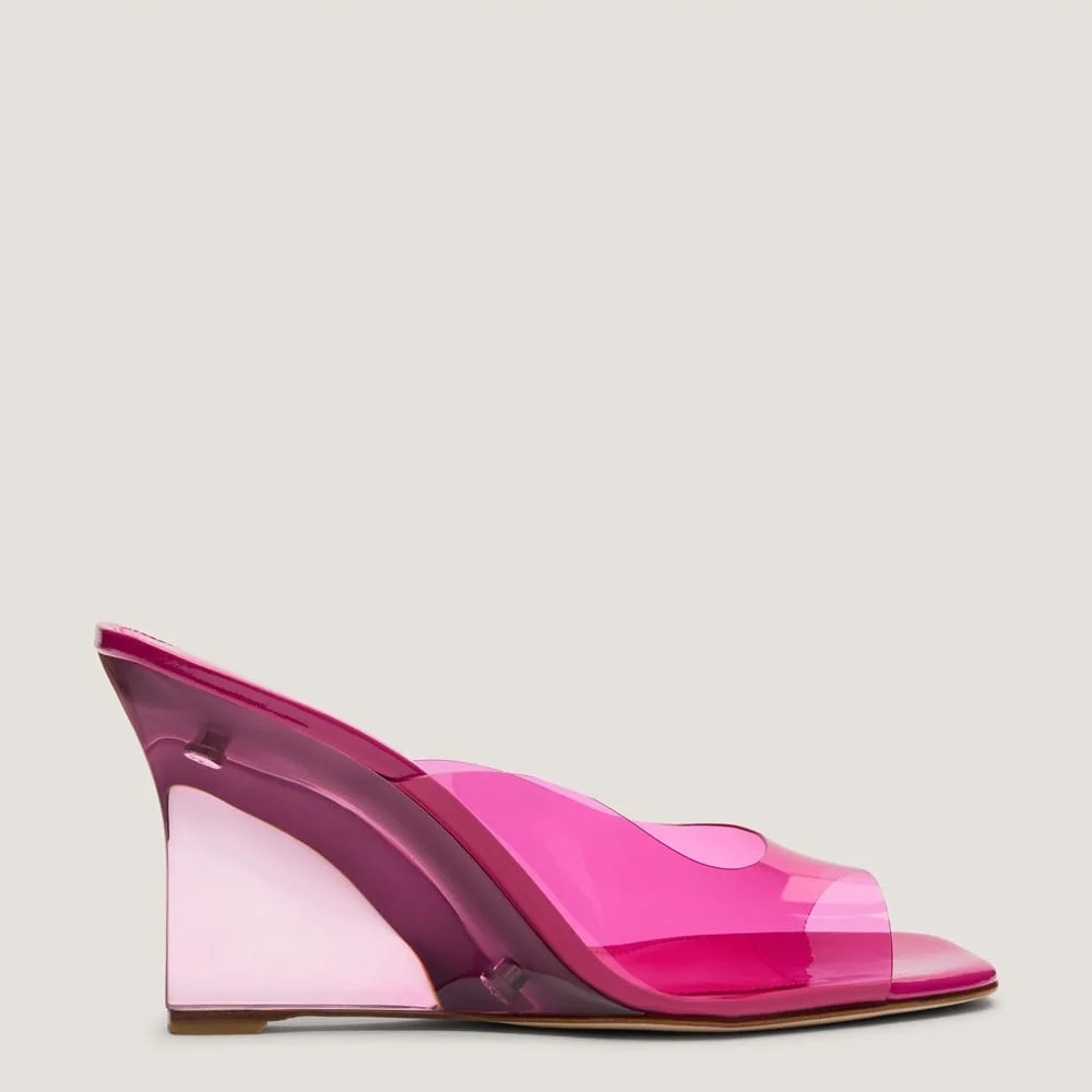 VINNIE LUCITE MULE 85 - 1
