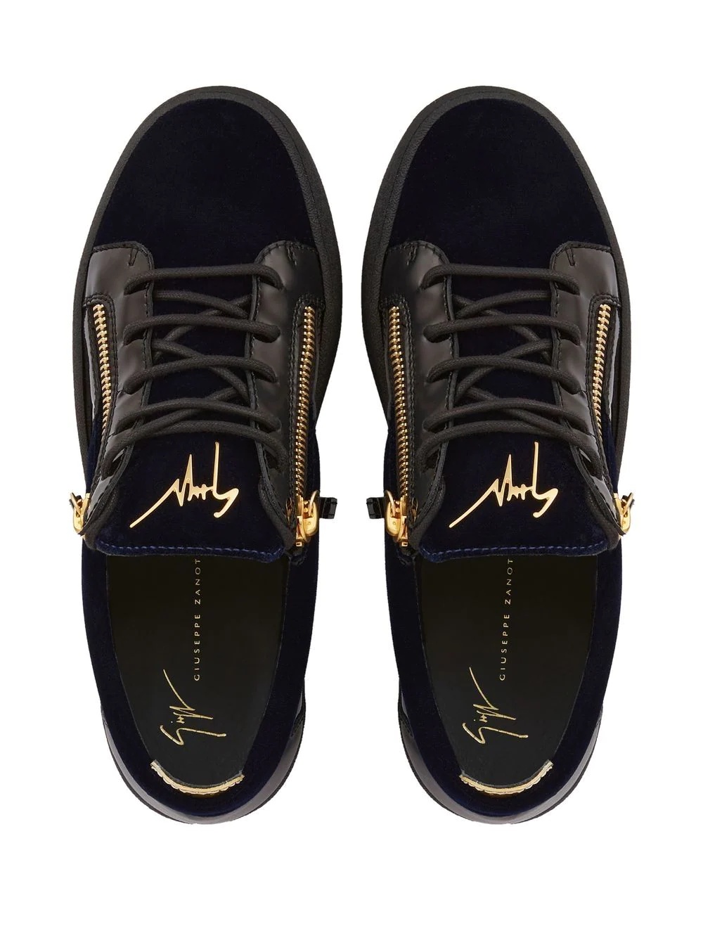 zip-detail Frankie trainers - 4