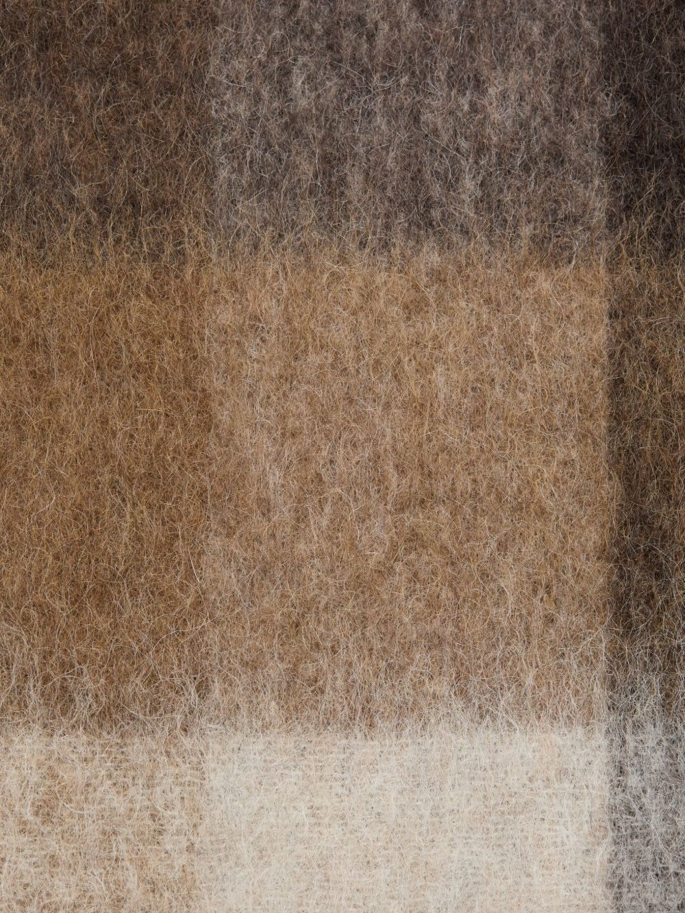 checked fringed scarf - 3