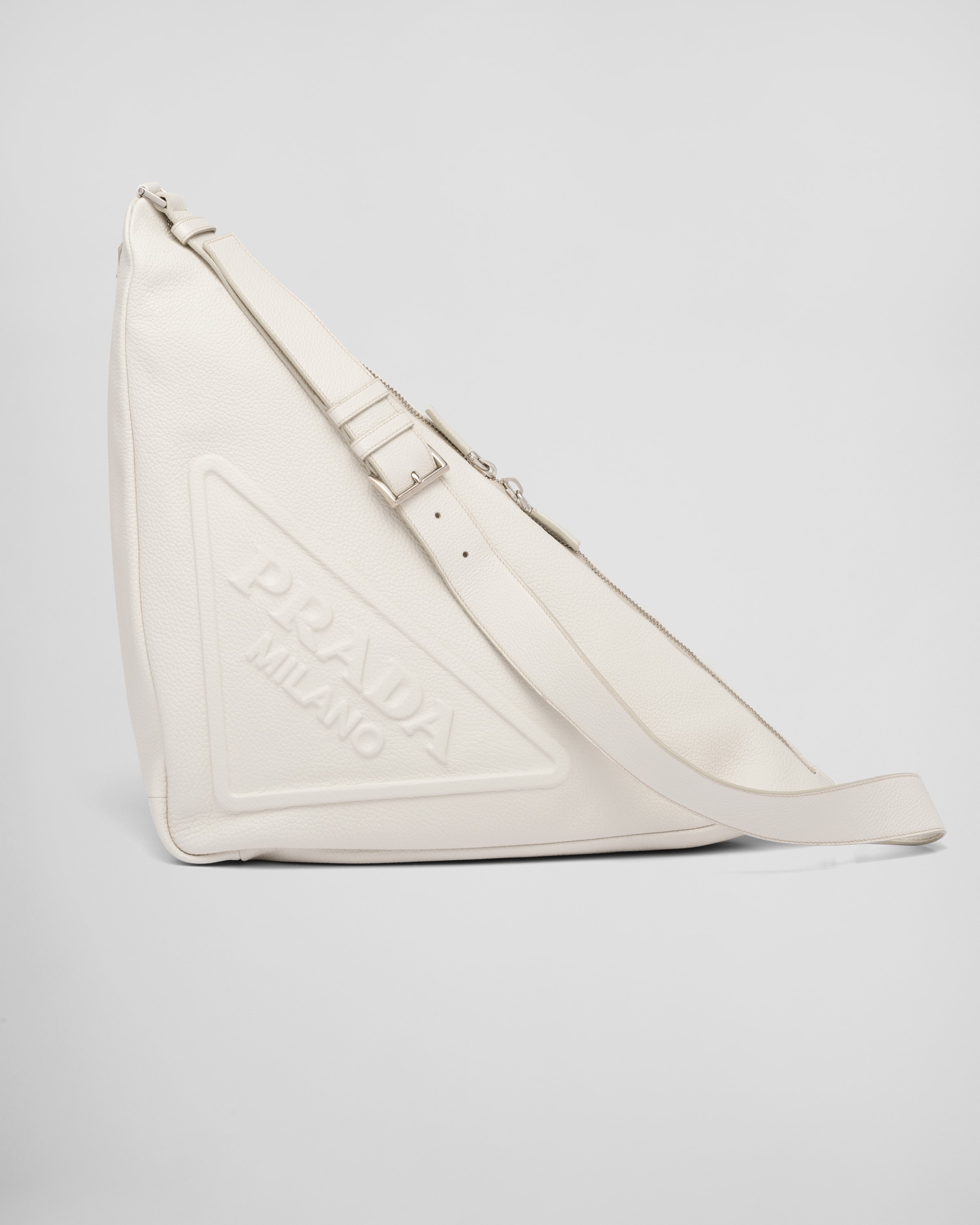Large leather Prada Triangle bag - 1