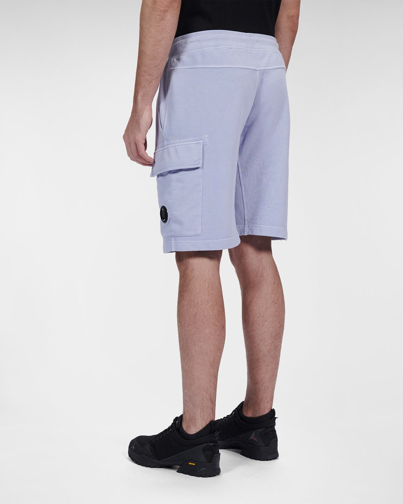 Cotton Fleece Cargo Shorts 4