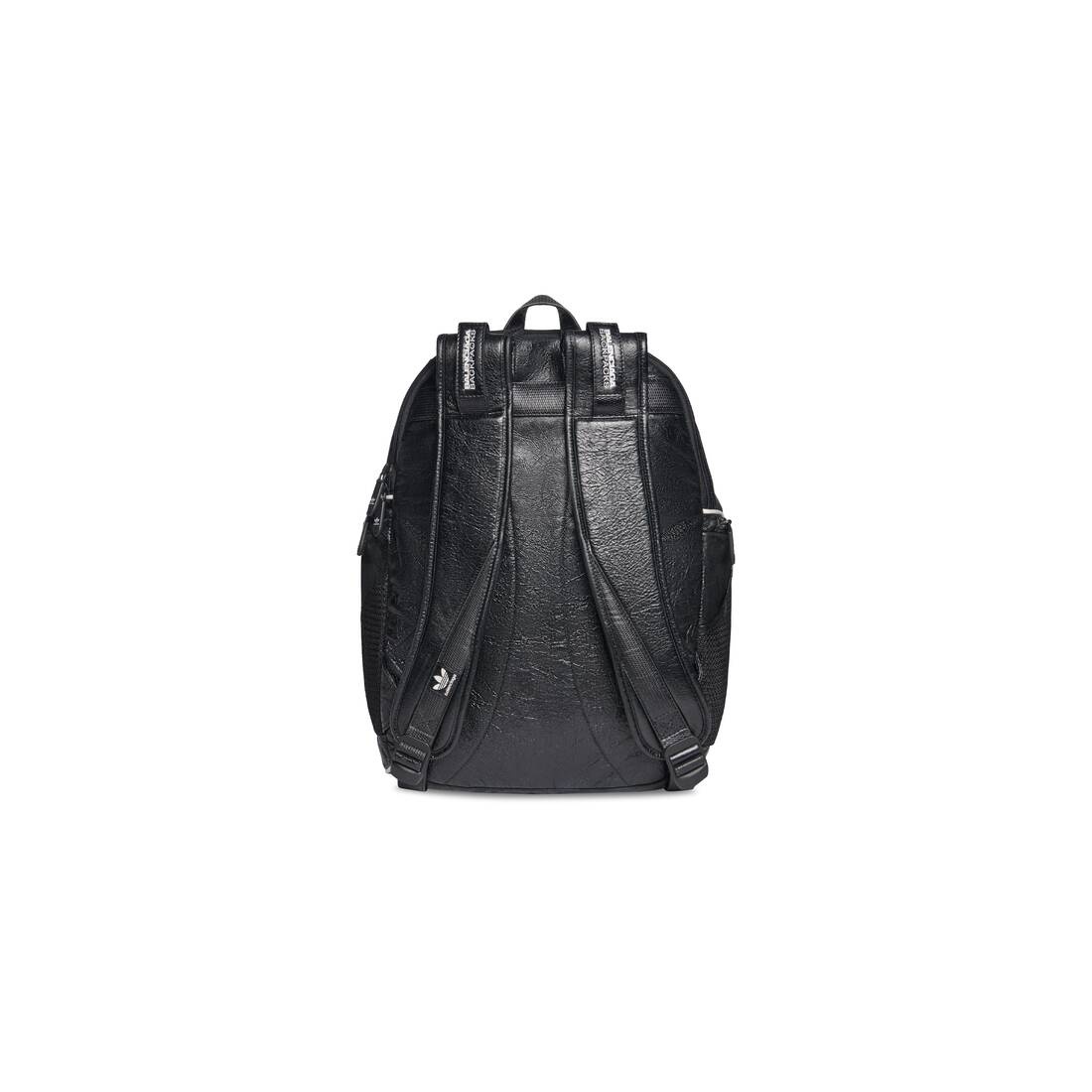 Men's Balenciaga / Adidas Small Backpack  in Black - 4