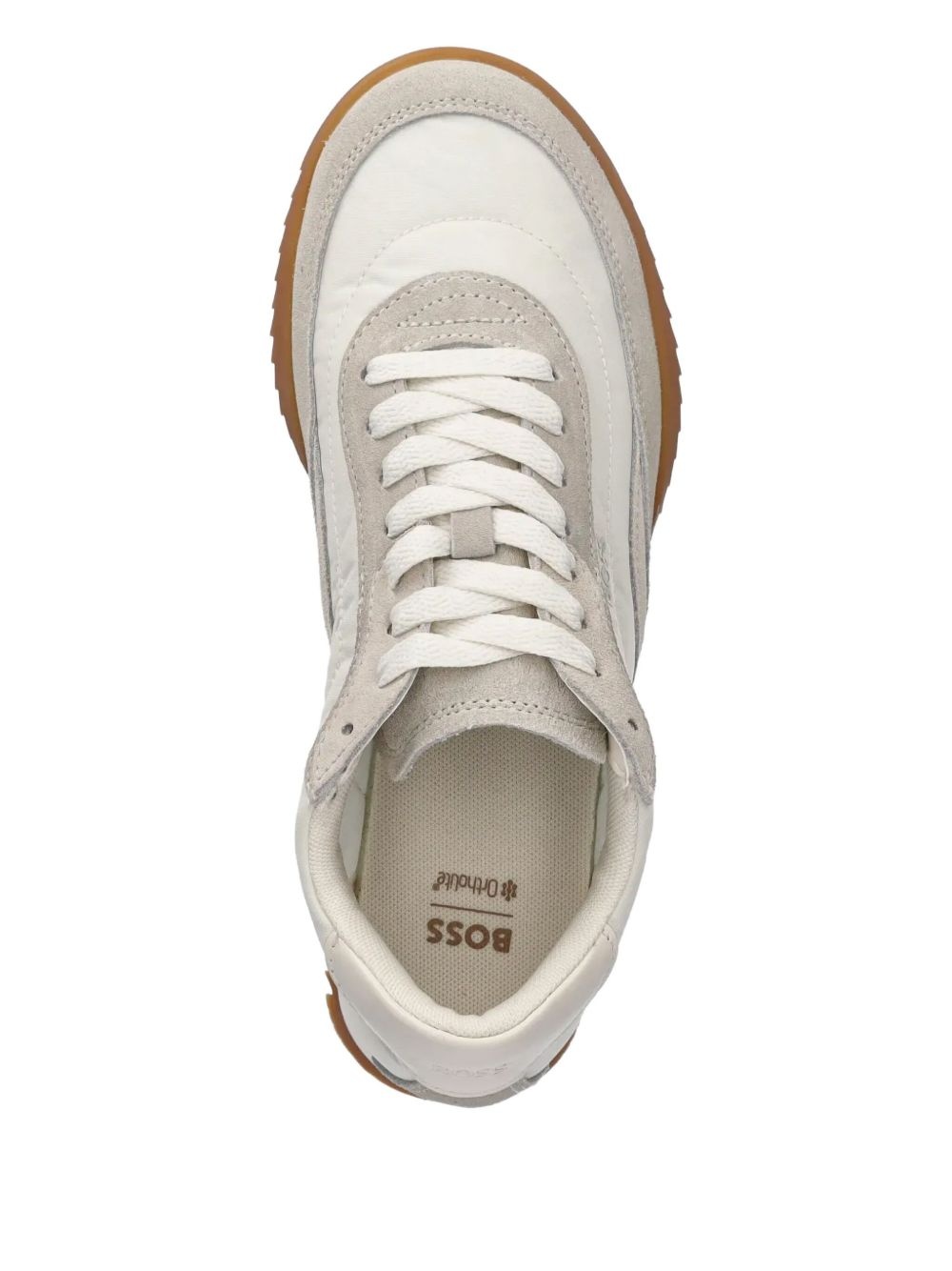 panelled sneakers - 5