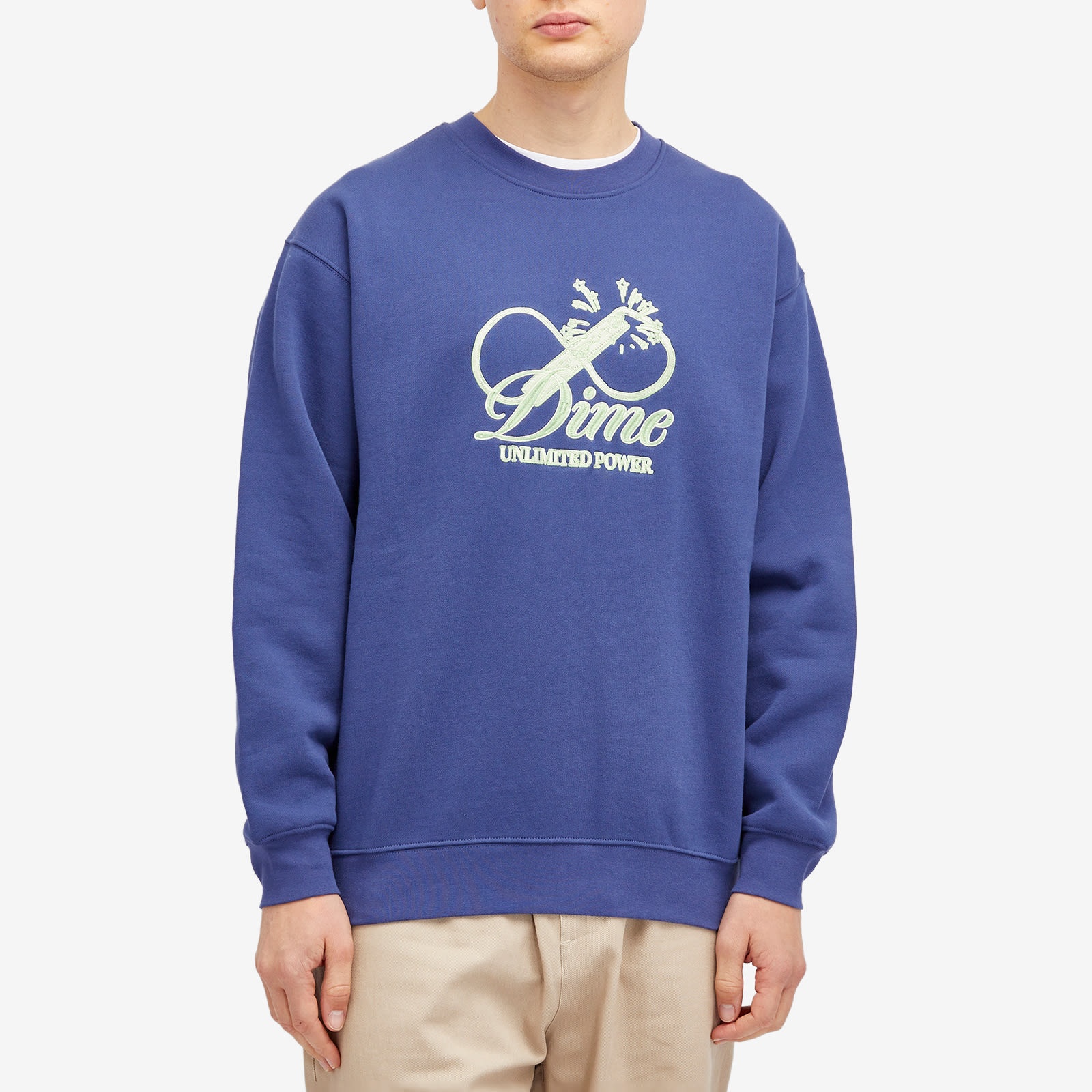 ＊Dime ＊Montreal Power Logo Sweat Shirt おすすめスウェット】Dime Montreal Power Logo Sweat Shirt