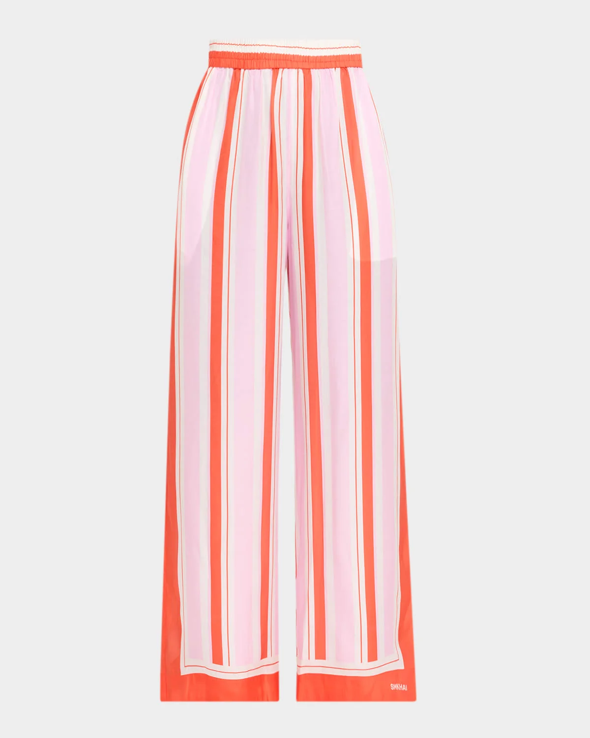 Zuna Striped Straight-Leg Pants - 1