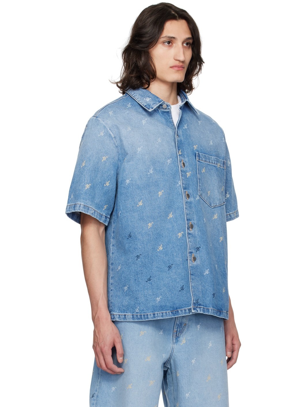 Blue Miles Denim Shirt - 2