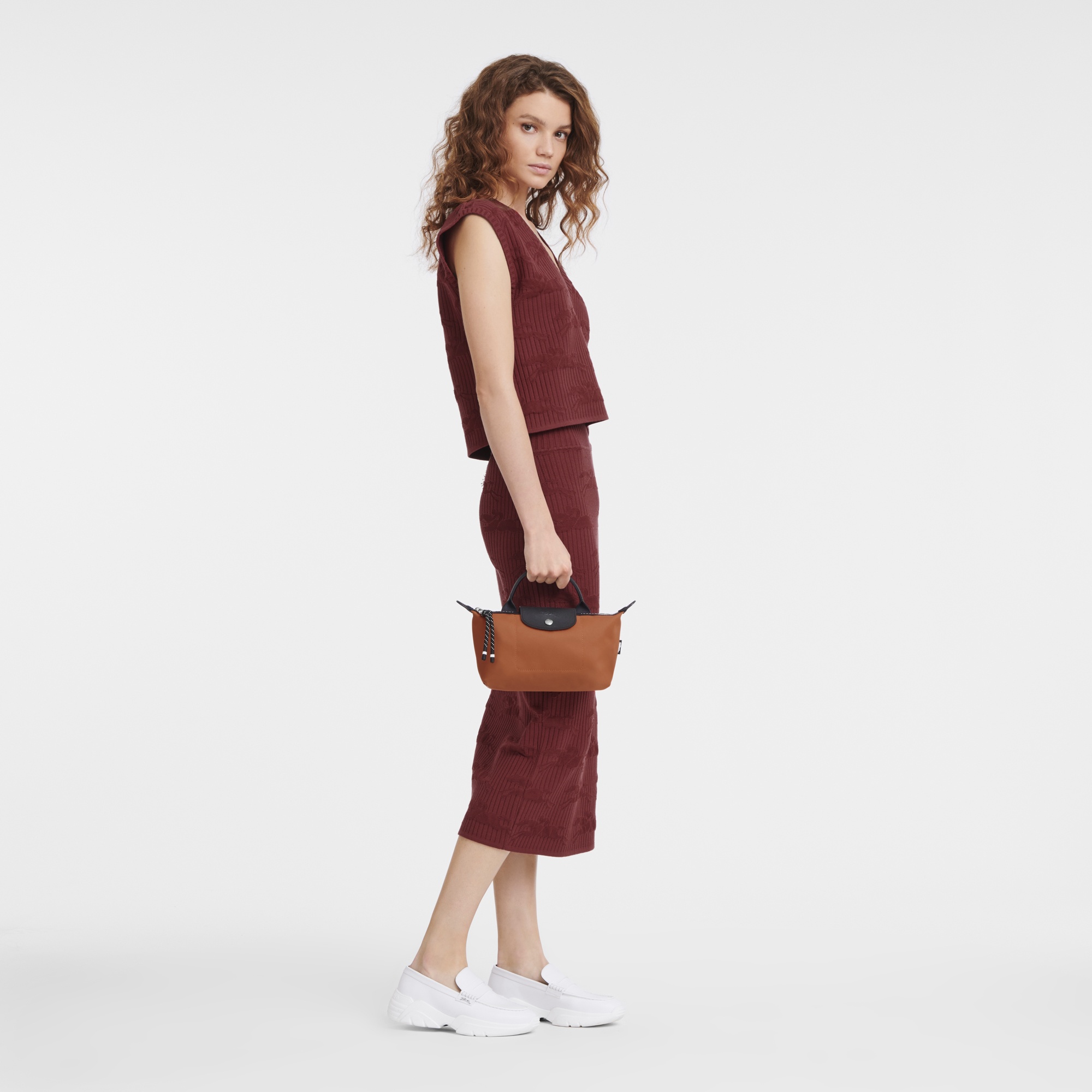 Le Pliage Energy Pouch Sienna - Recycled canvas - 2