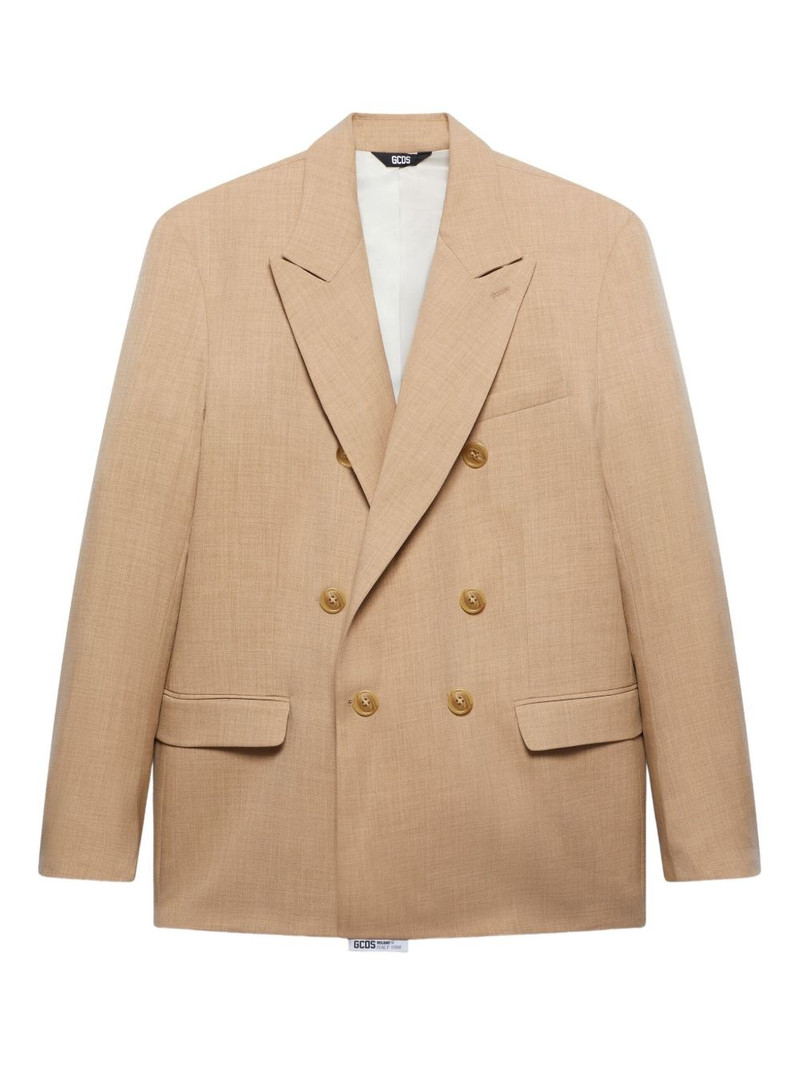 mélange-effect blazer 1