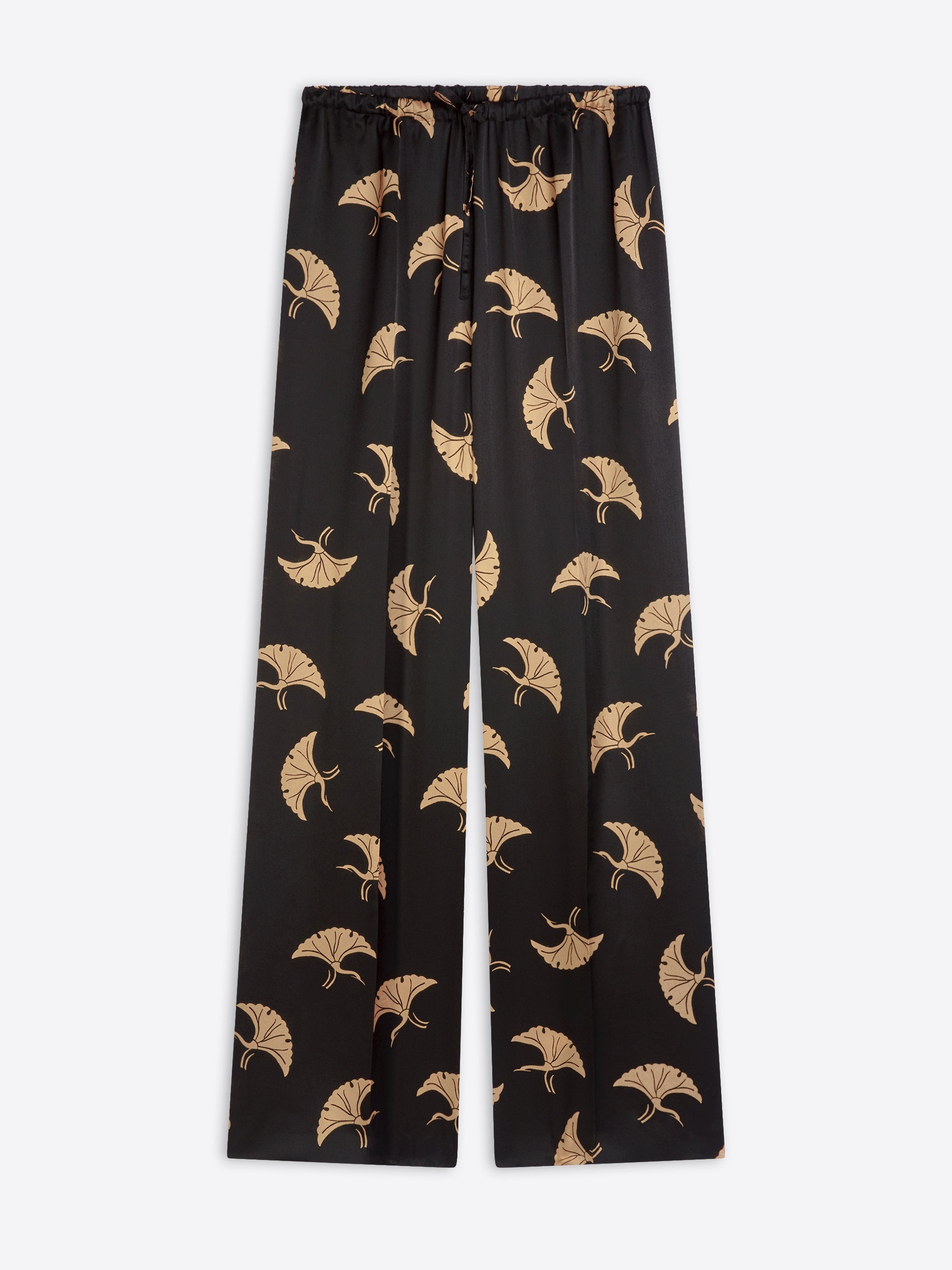 PRINTED SILK PANTS - 1