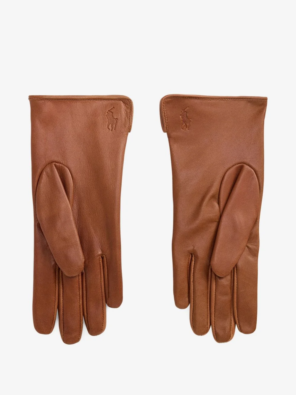 cow-print textured gloves - 1