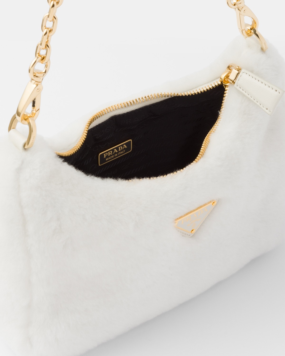 Shearling mini-bag - 5
