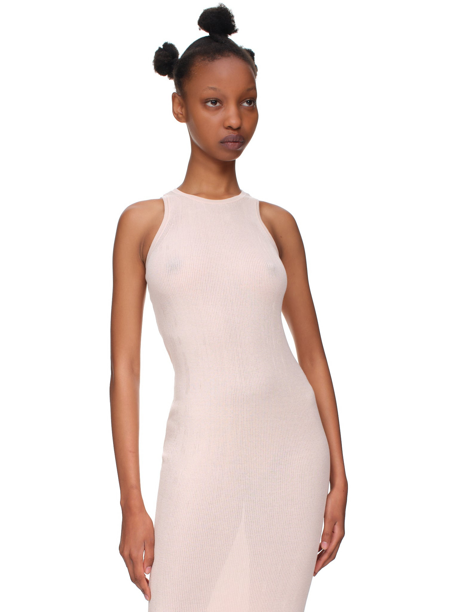 Ribbed Bodycon Dress - 4