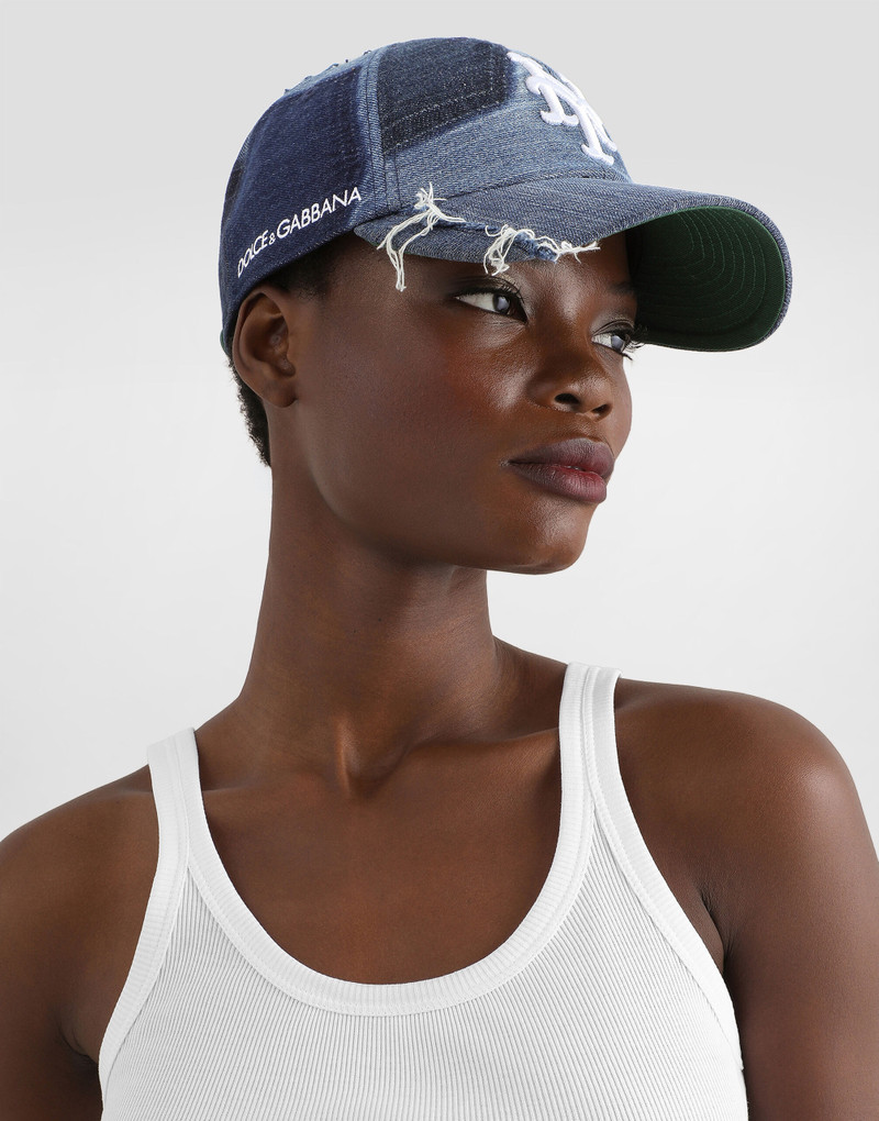 Dolce&Gabbana X ’47 New York Mets Denim Patchwork Baseball Cap 3