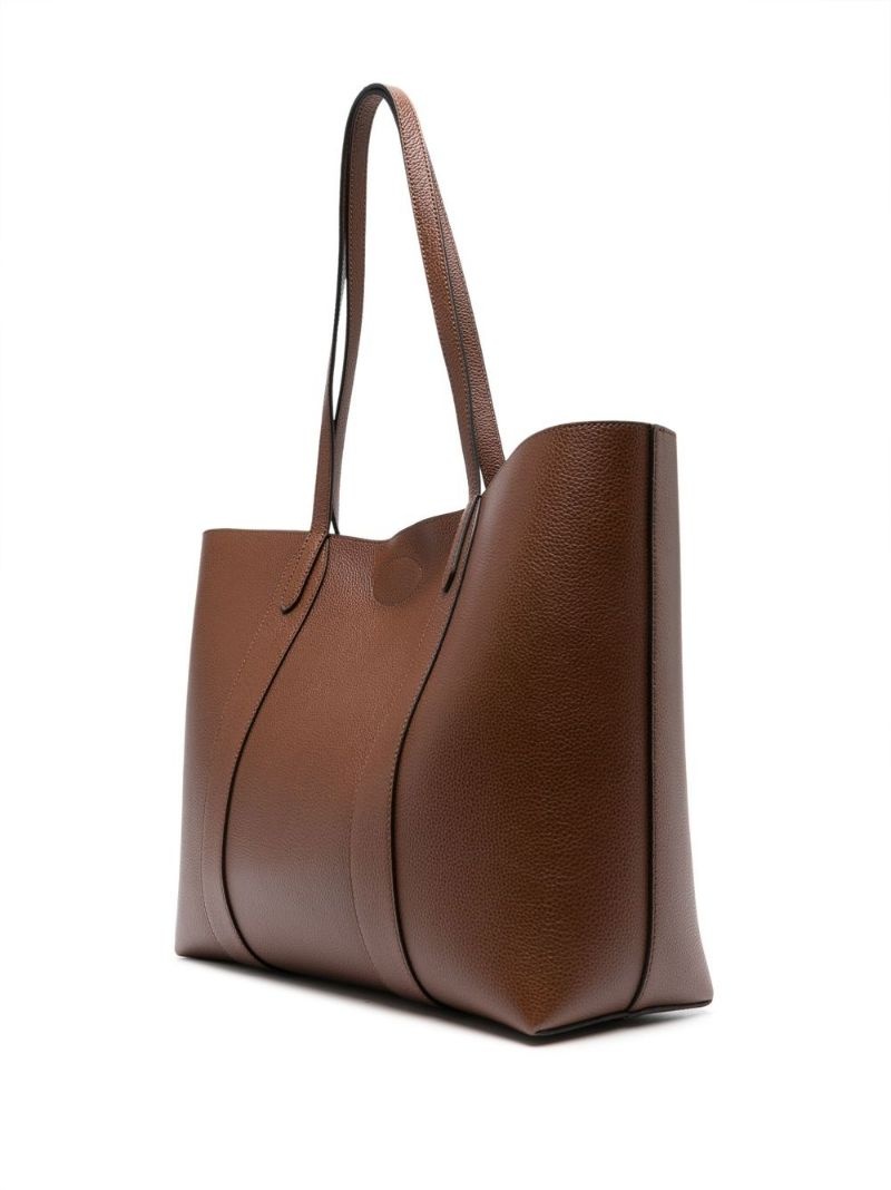leather tote bag - 3